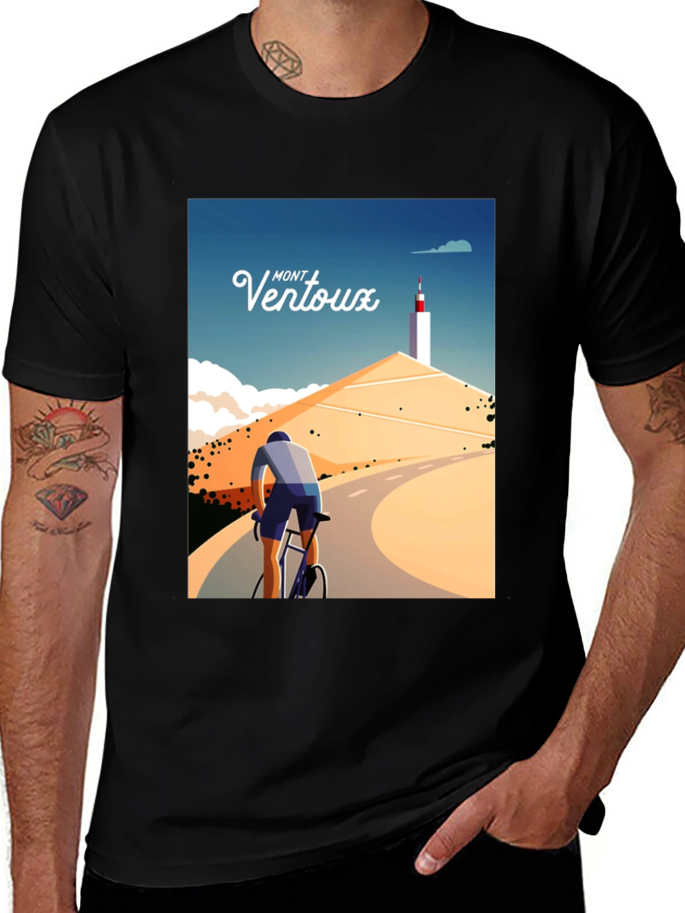 Mont Ventoux Cycling T-Shirt
