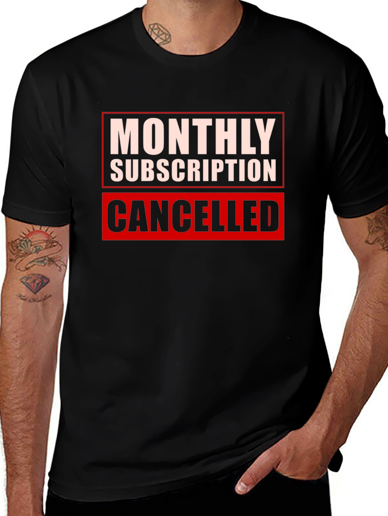 Variant 29 of Monthly Subscription Canceled Graphic Tee