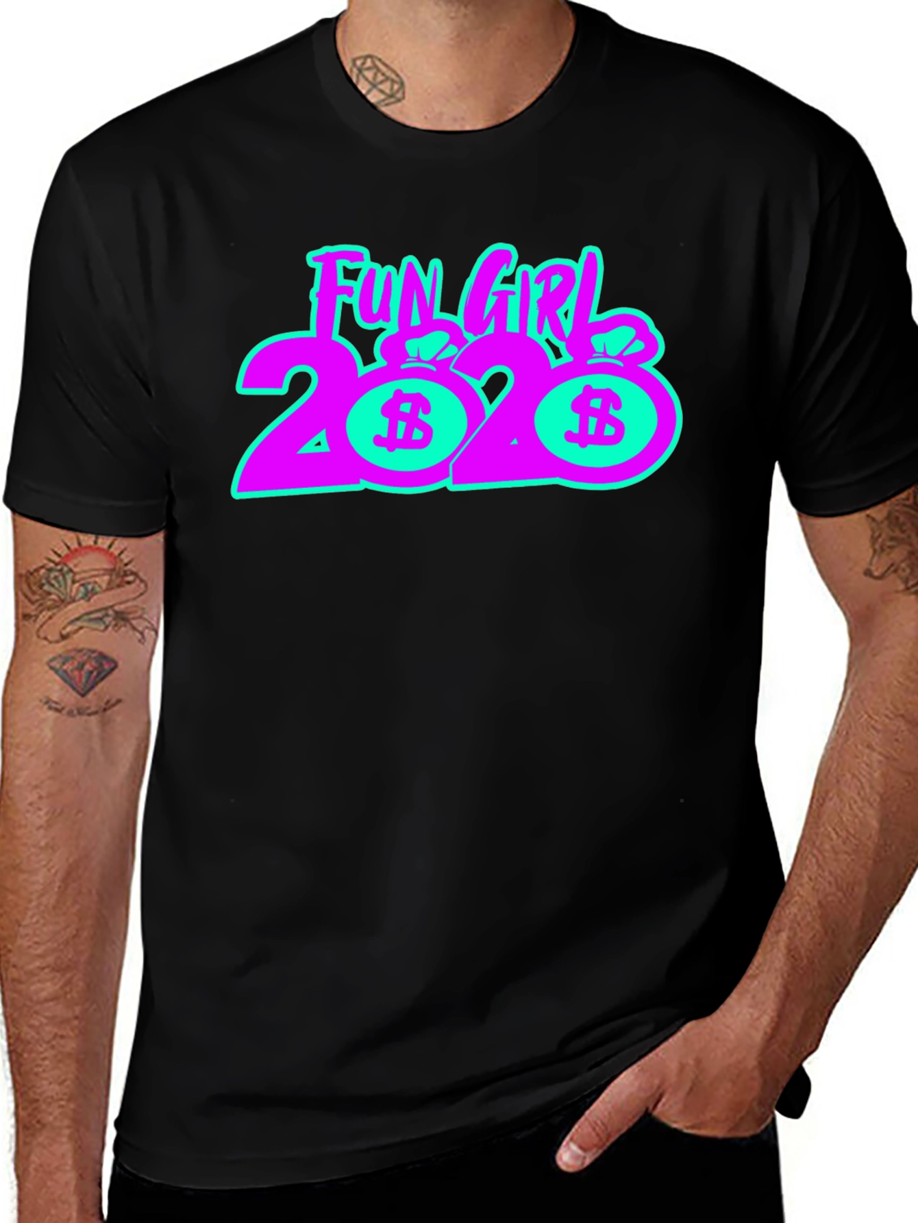 Variant 21 of Fun Girl 2020 Graphic Tee