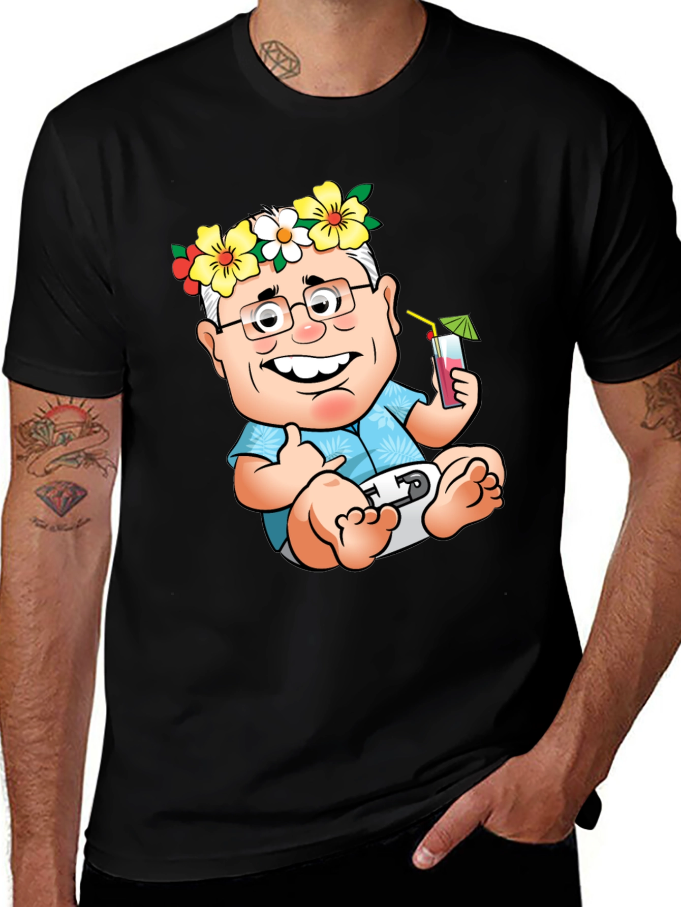 Variant 21 of Funny Baby Cartoon T-Shirt 