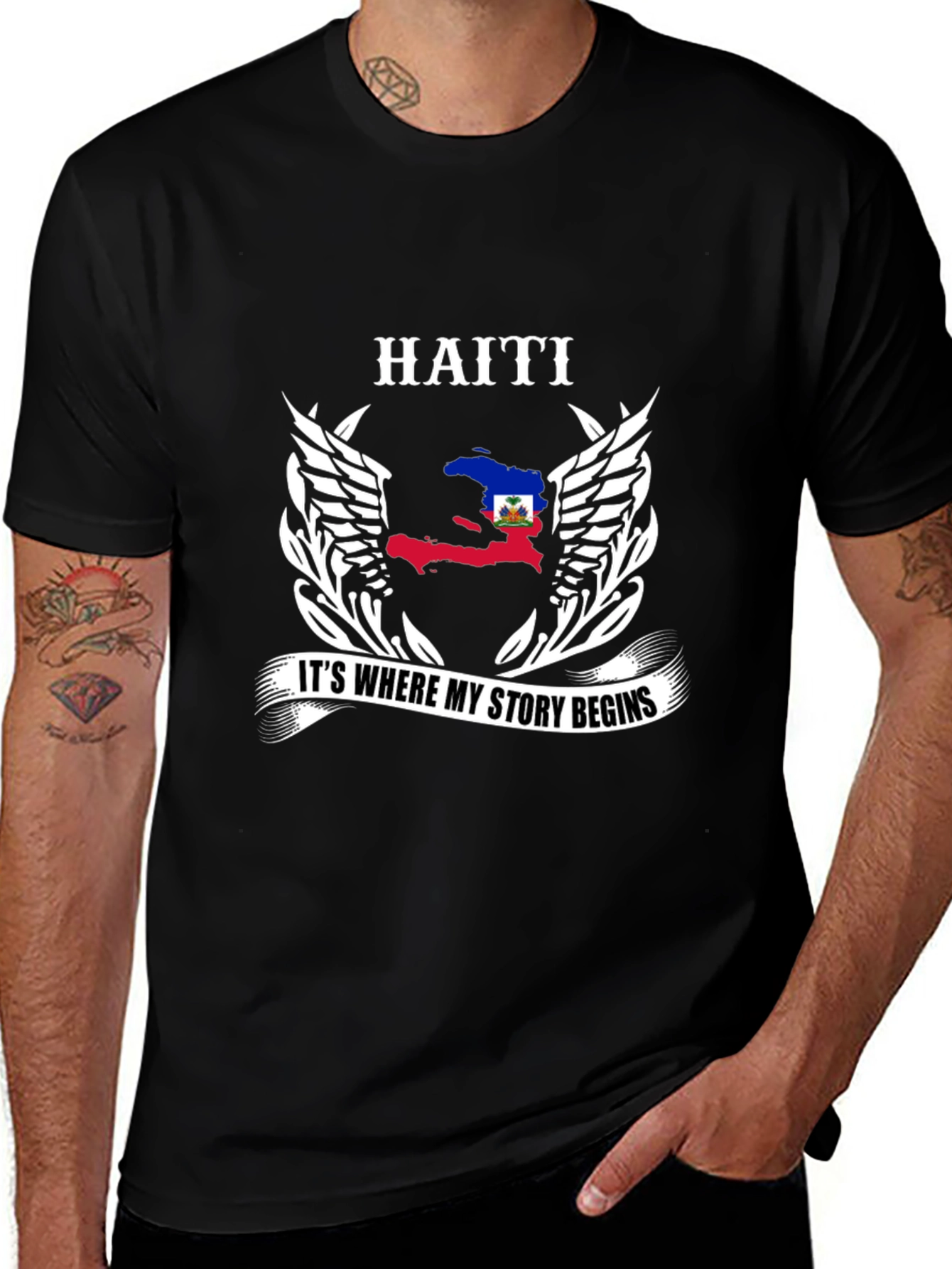 Haiti Pride T-Shirt: Where My Story Begins