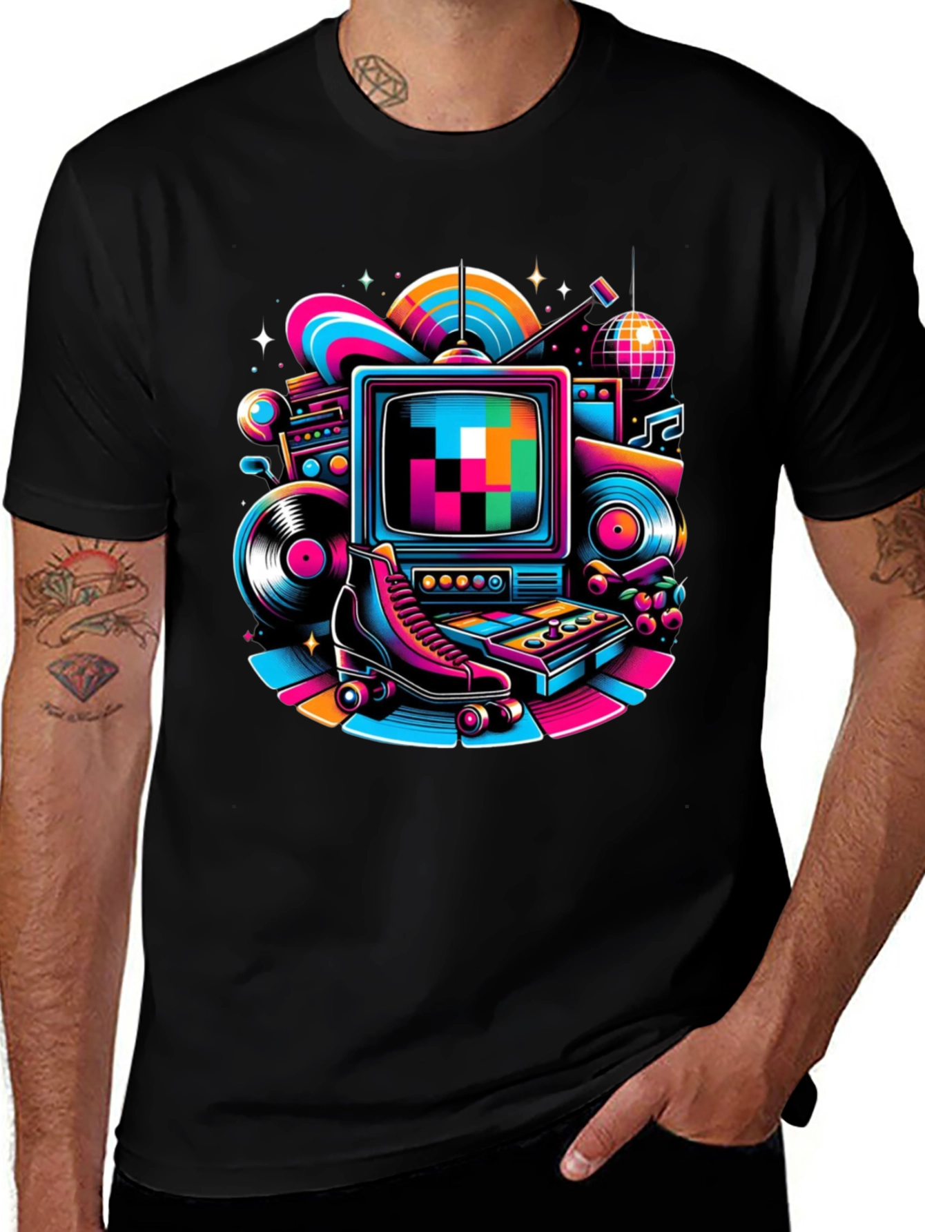 Variant 28 of Retro 80s Graphic Tee