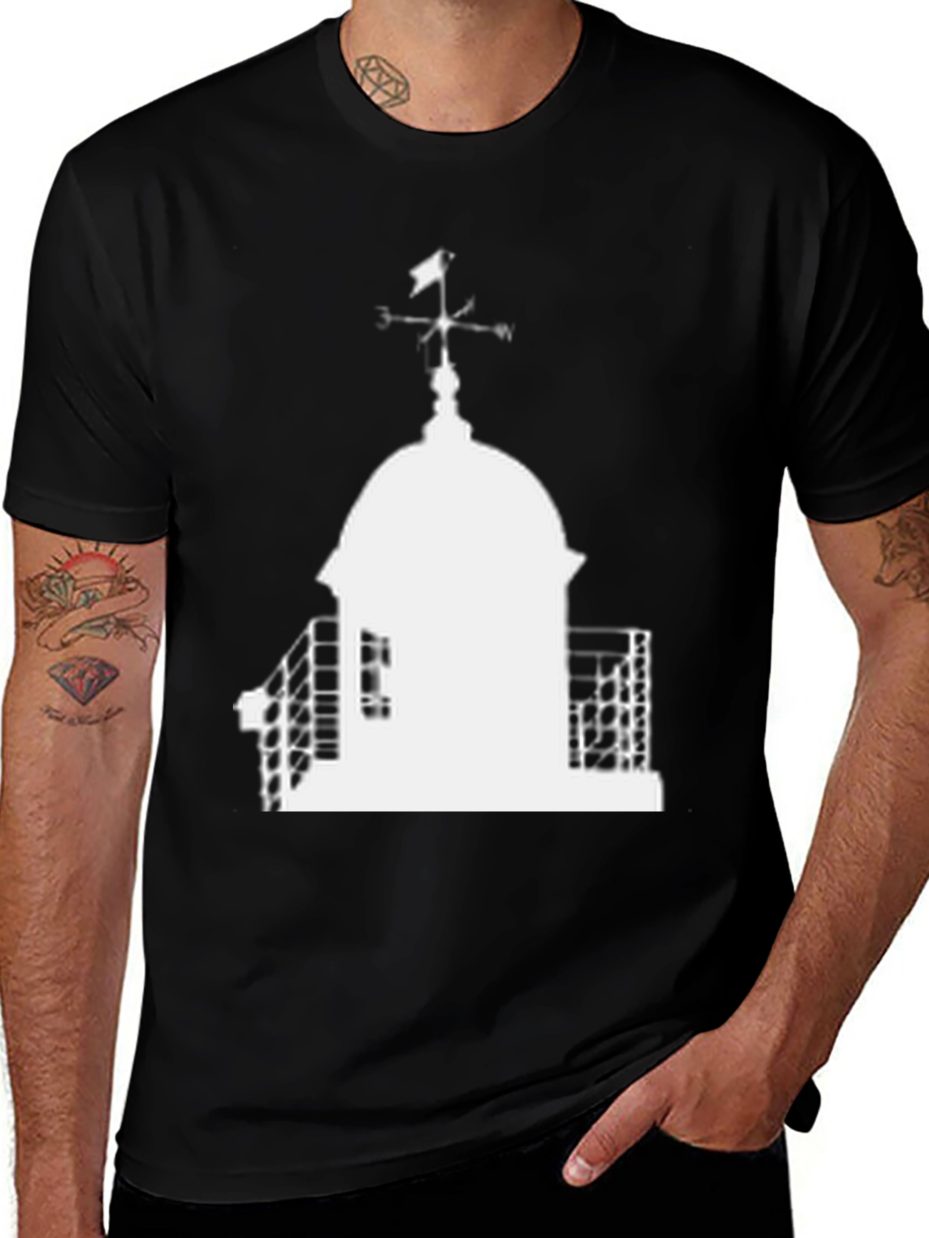 Variant 8 of Architectural Silhouette Tee