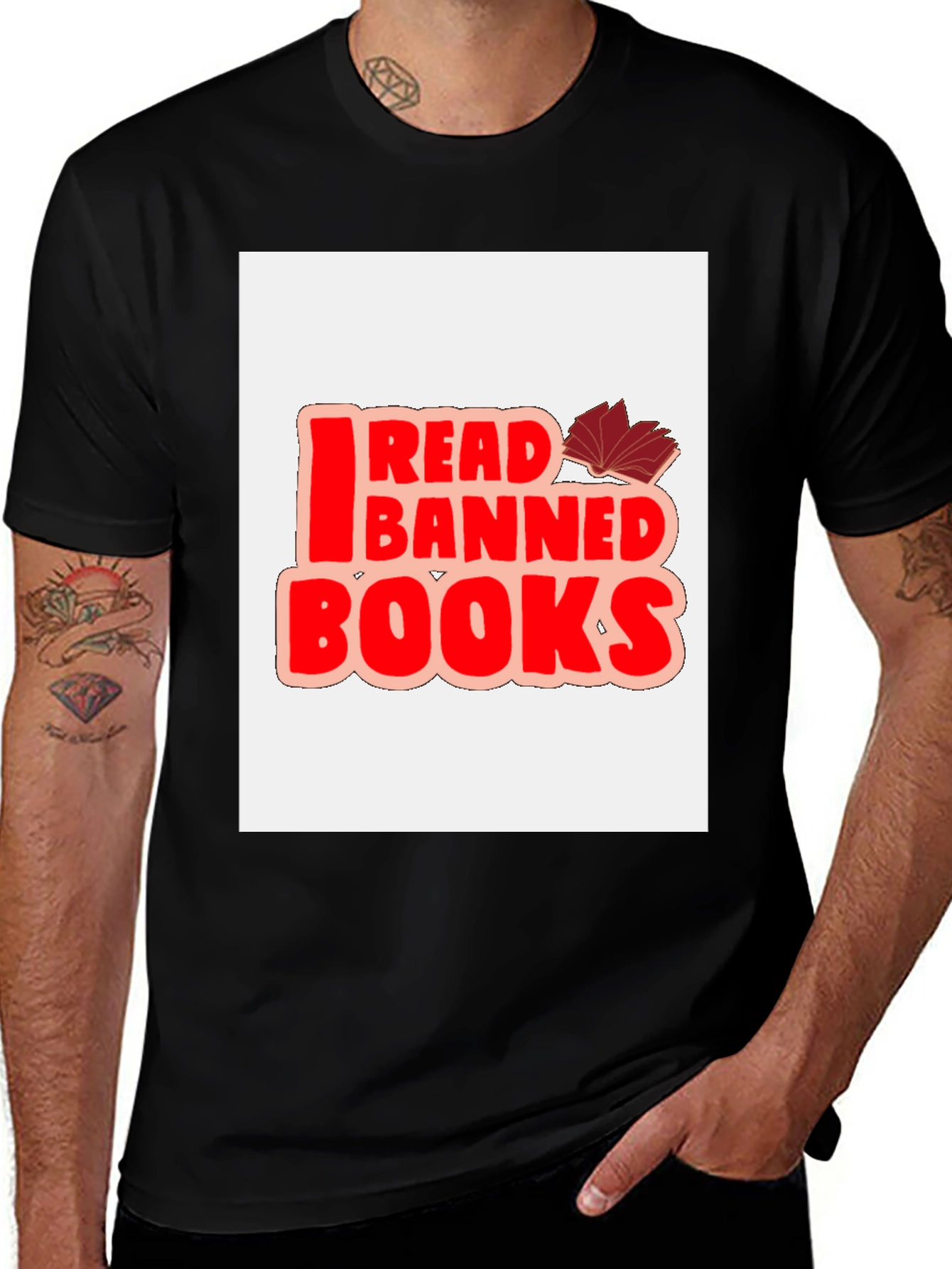 Variant 16 of I Read Banned Books T-Shirt