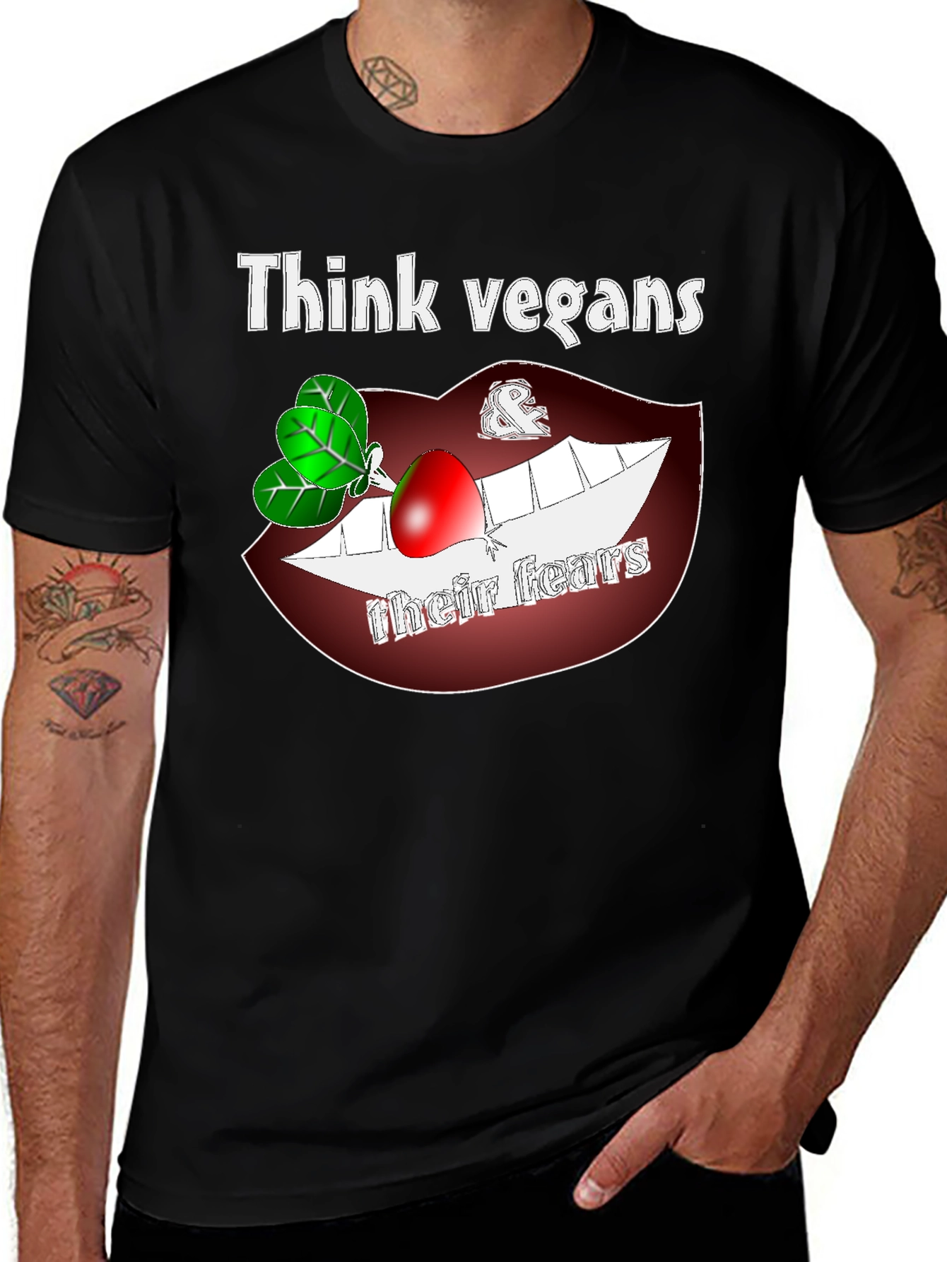 Think Vegans Their Fears T-Shirt