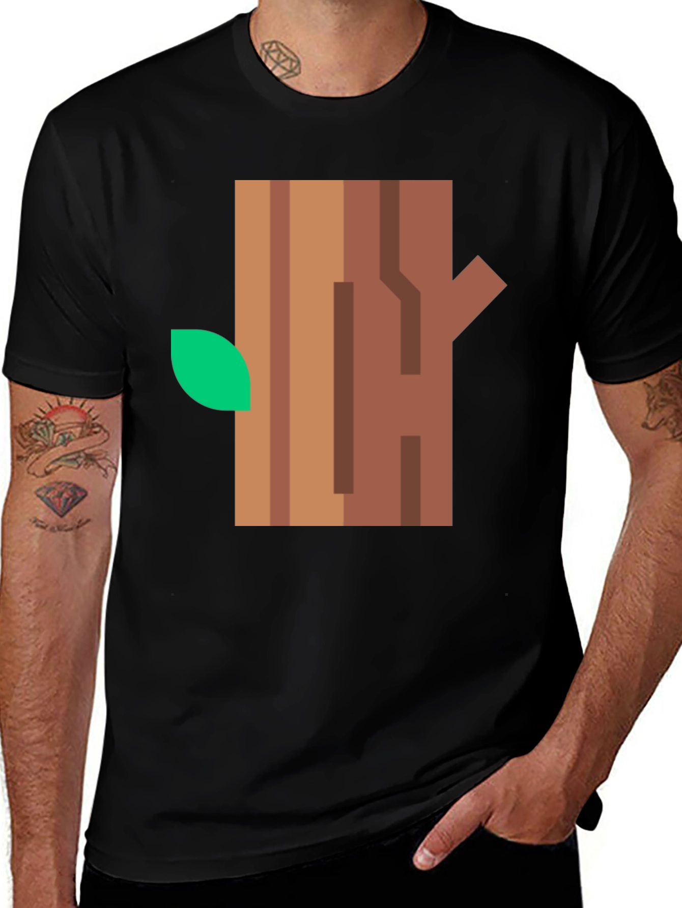 Nature Tree T-Shirt - Earthy Graphic Tee