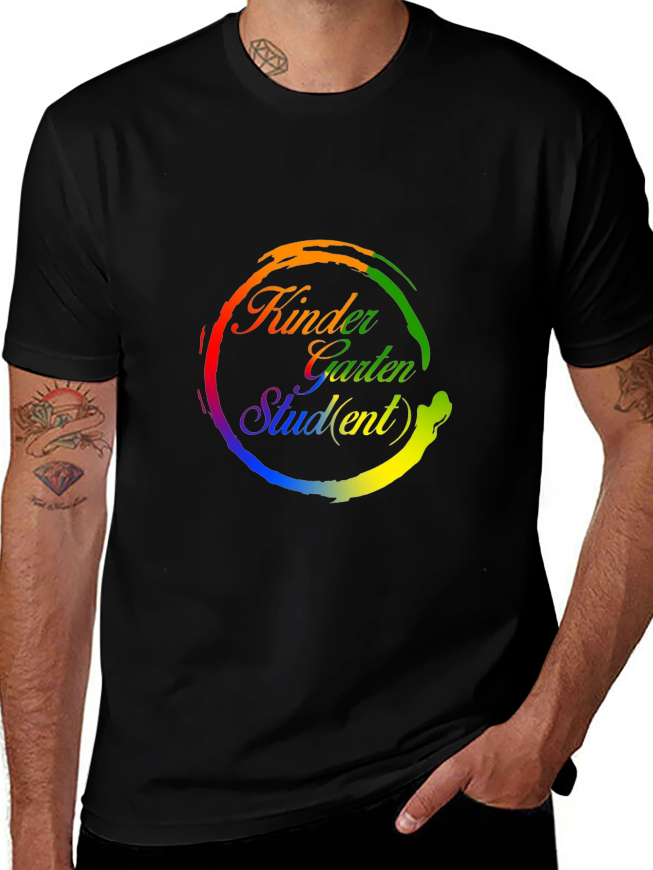 Variant 18 of Rainbow Kindergarten Student T-Shirt