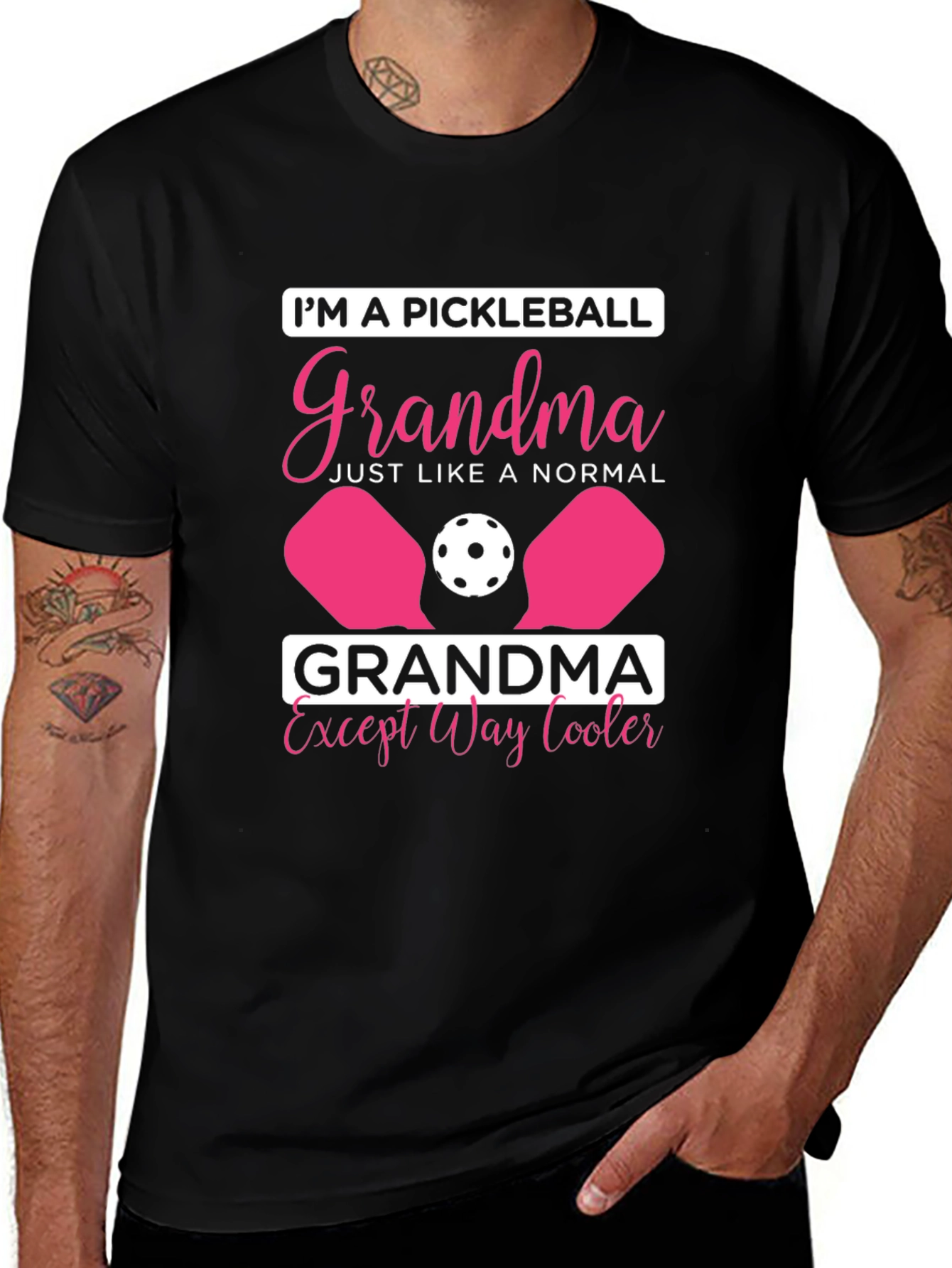 Variant 14 of Pickleball Grandma T-Shirt - Cool Grandma Tee