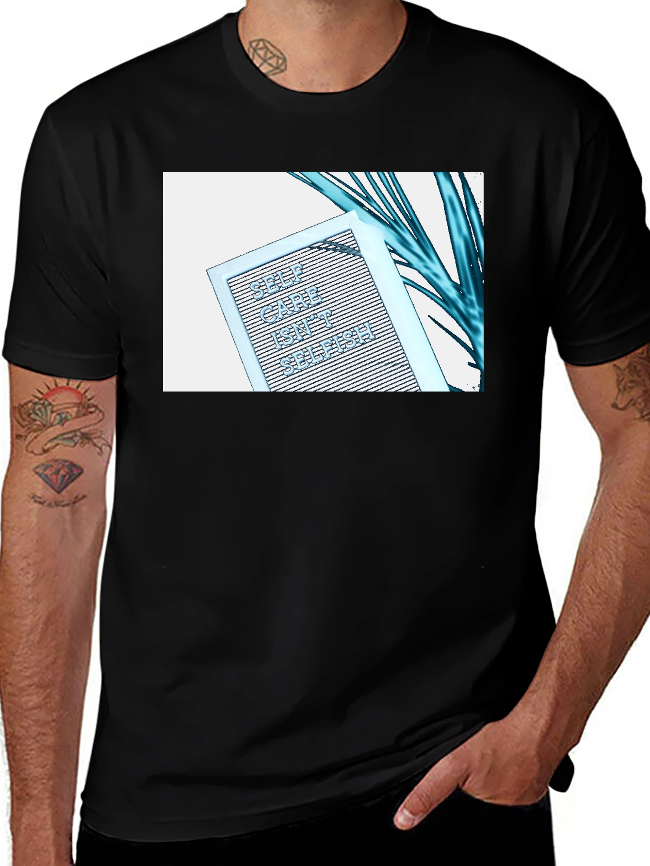 Variant 16 of Self Care Isn't Selfish Graphic Tee