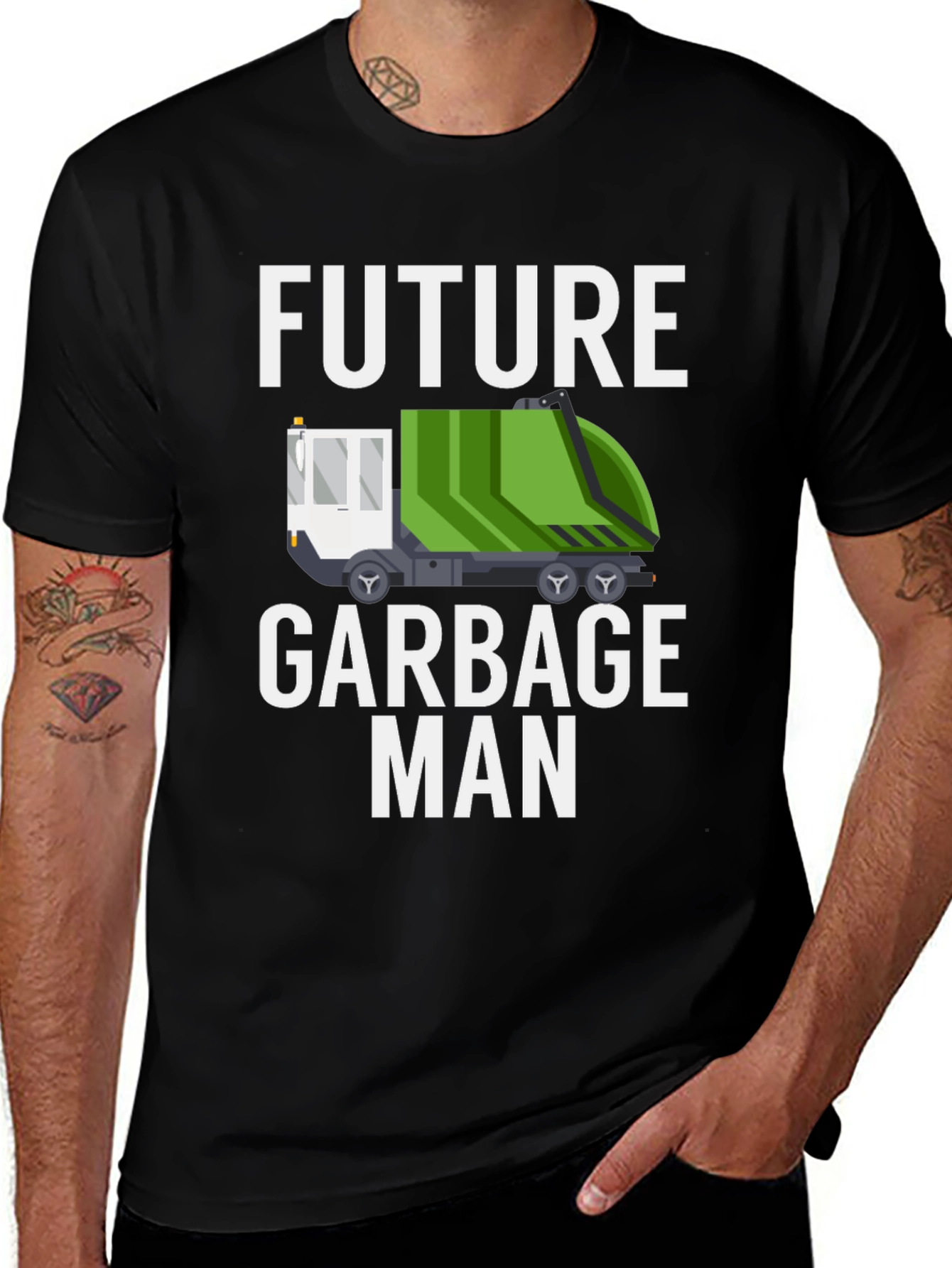 Variant 22 of Future Garbage Man T-Shirt