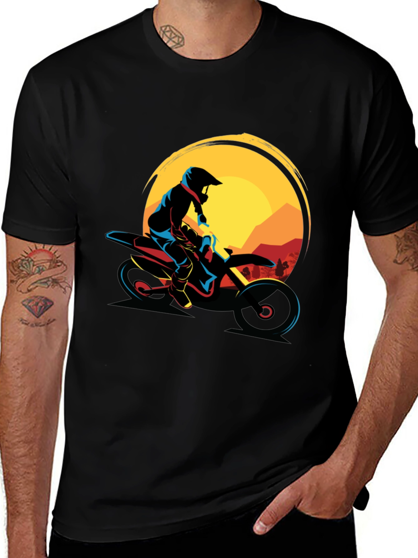 Variant 30 of Motocross Graphic Tee - Adventure Ride