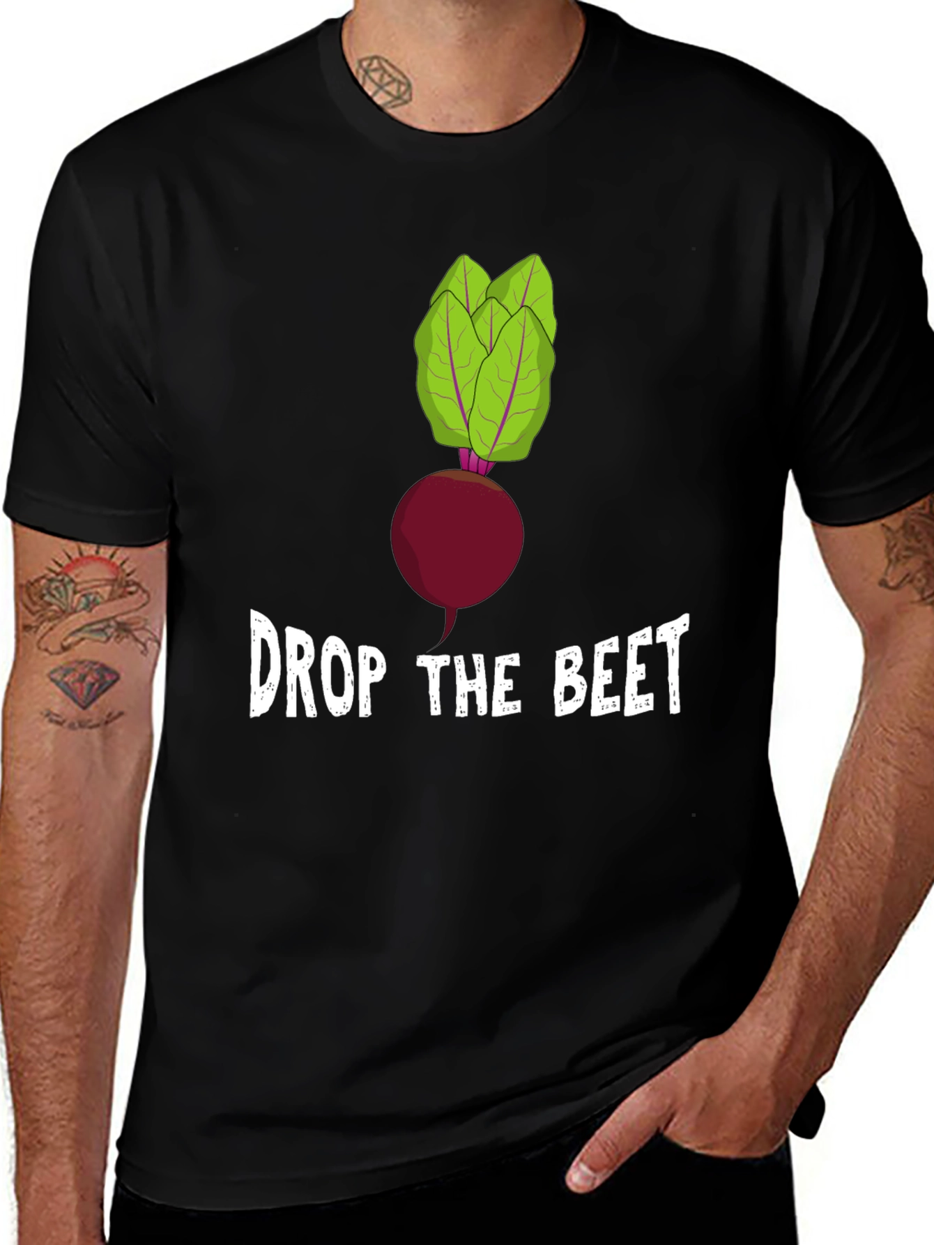 Variant 4 of Drop the Beet Funny Graphic T-Shirt