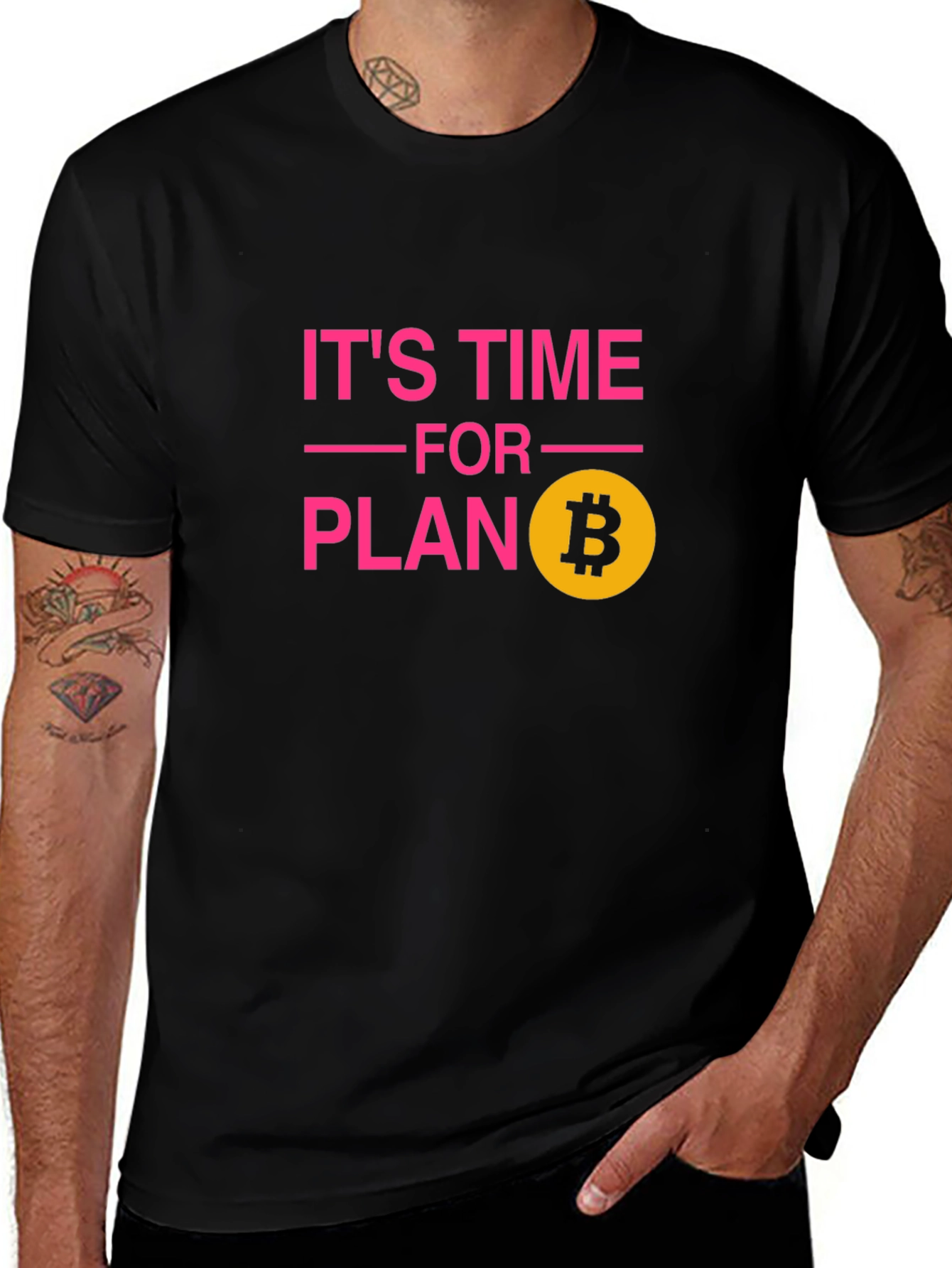 It's Time for Plan B - Bitcoin Crypto Tee