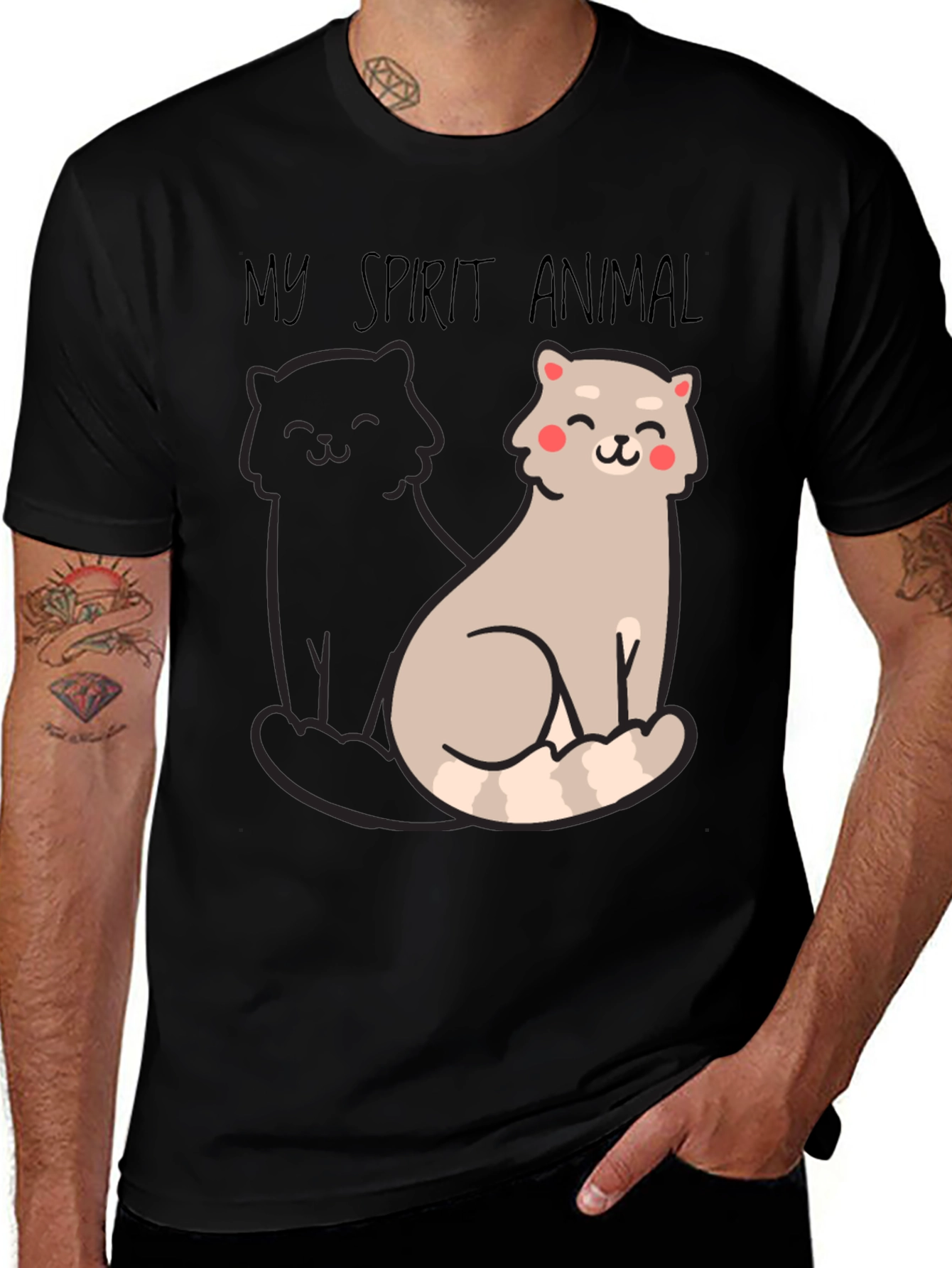 Variant 25 of My Spirit Animal Cat T-Shirt