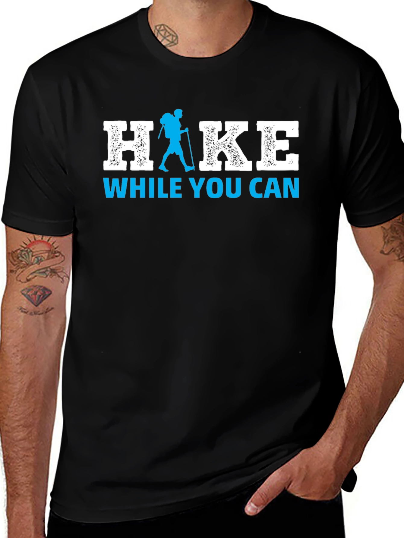 Variant 10 of Hike While You Can Graphic Tee - Adventure Awaits!