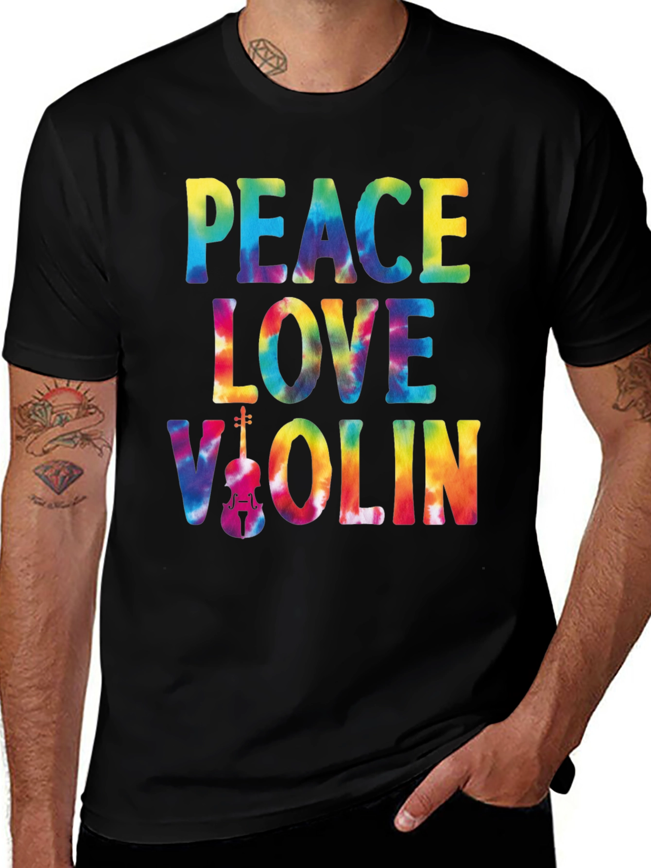 Peace Love Violin T-Shirt