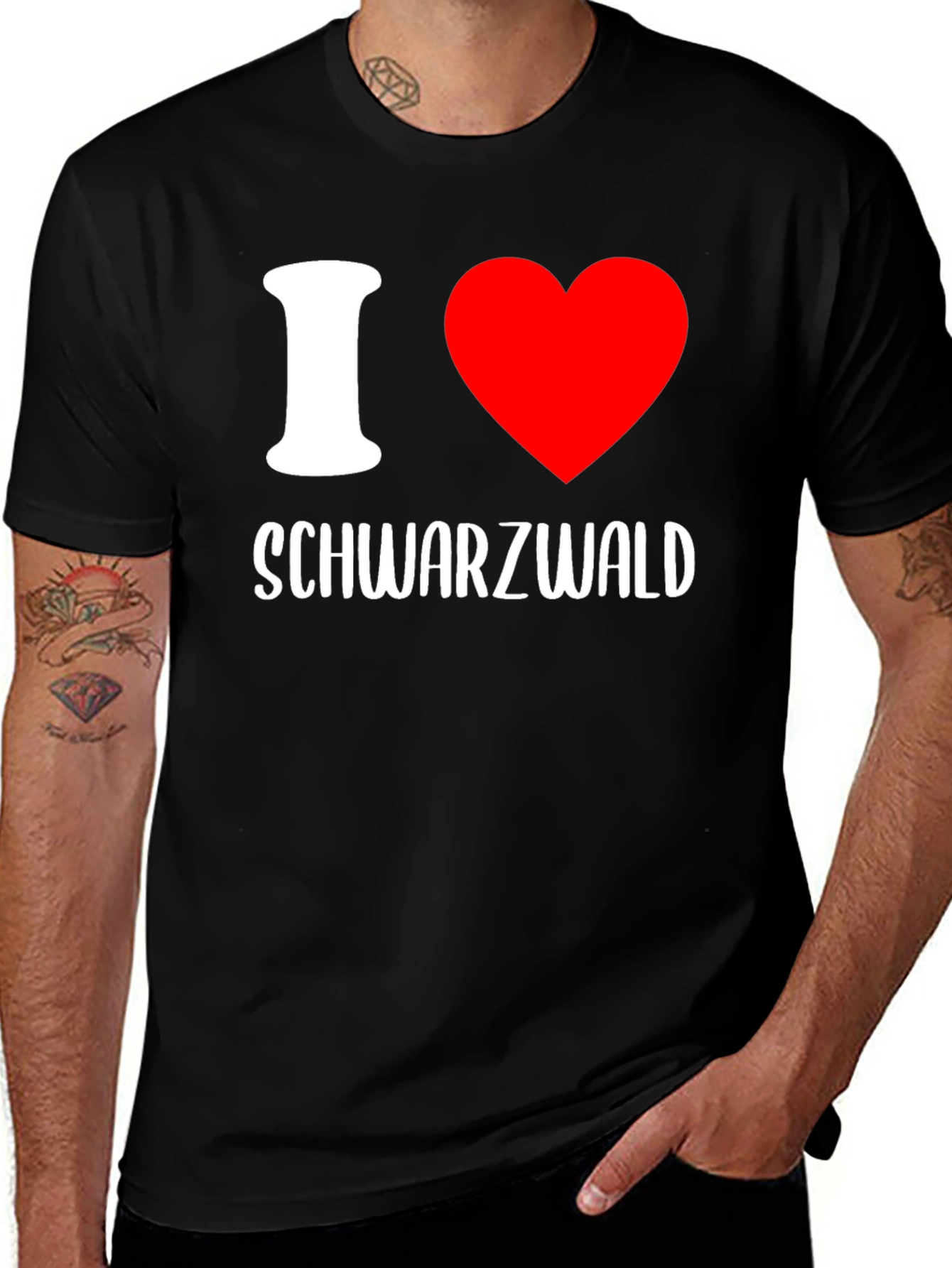 I Love Schwarzwald T-Shirt - Black Forest Tee