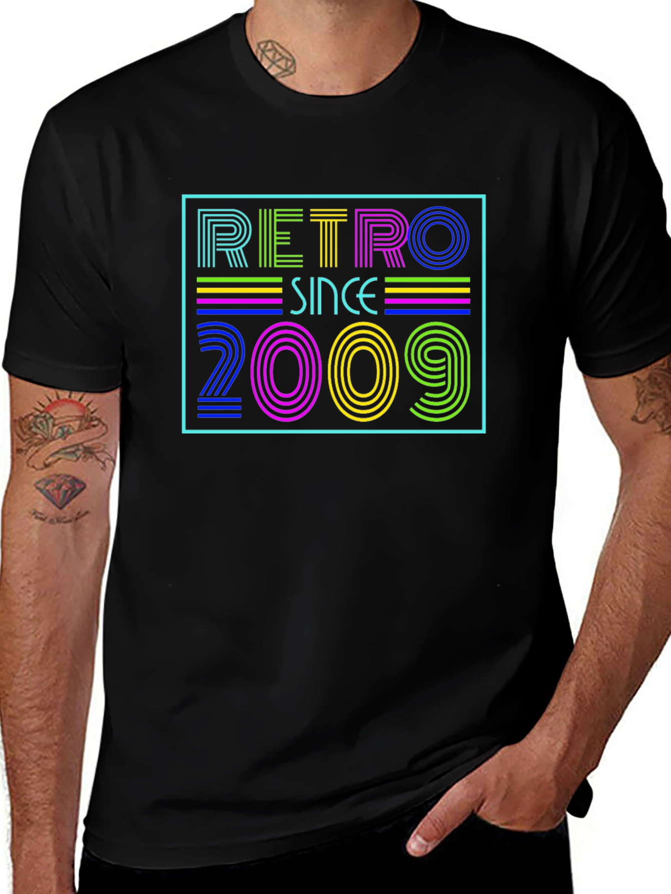 Variant 11 of Retro Since 2009 Graphic T-Shirt