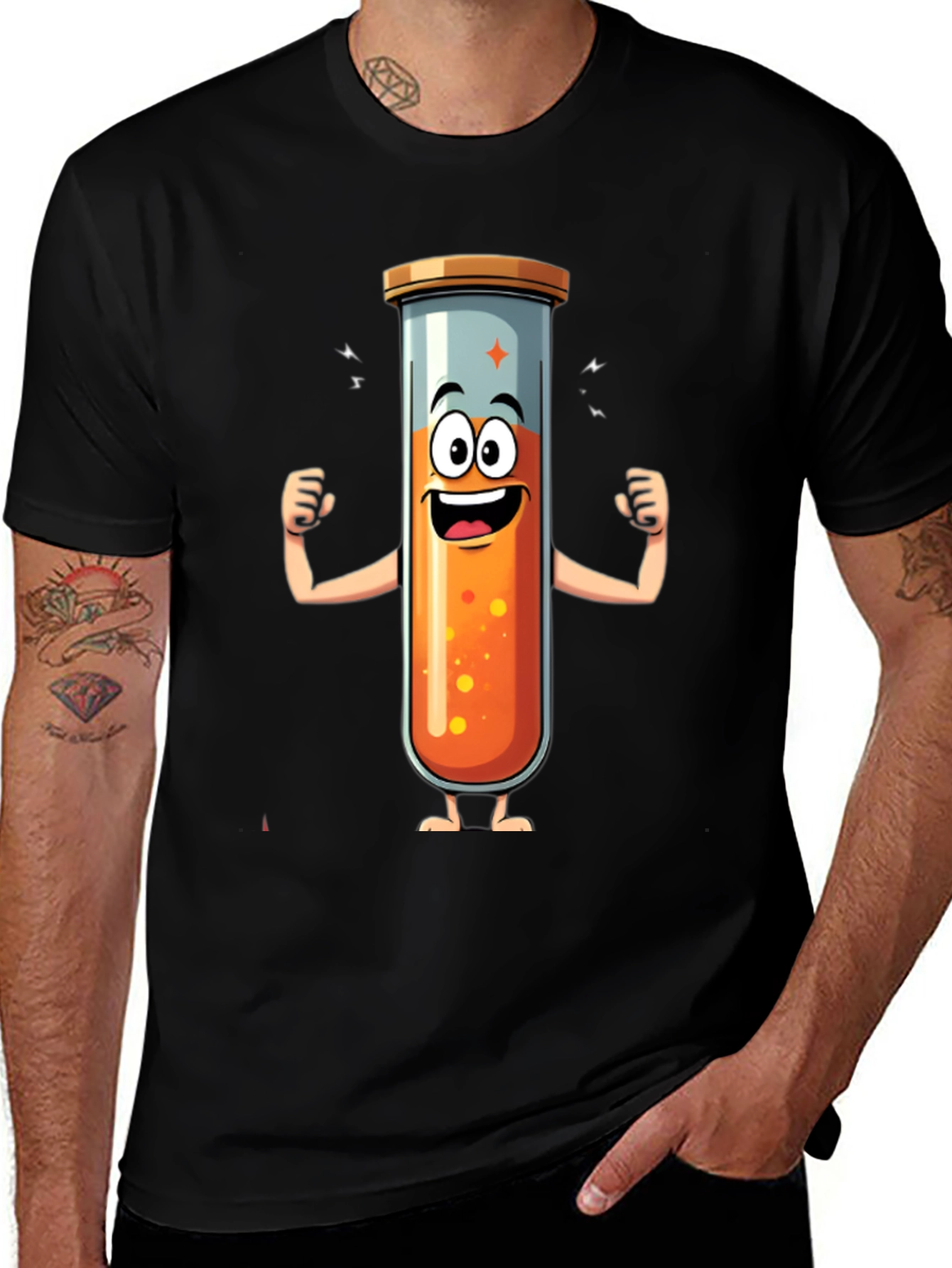 Funny Science Test Tube T-Shirt