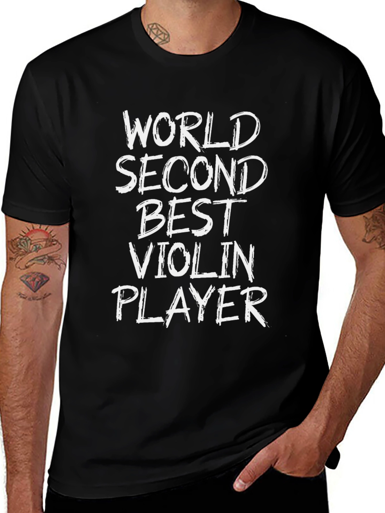 Variant 12 of World's Second Best Violin Player Tee