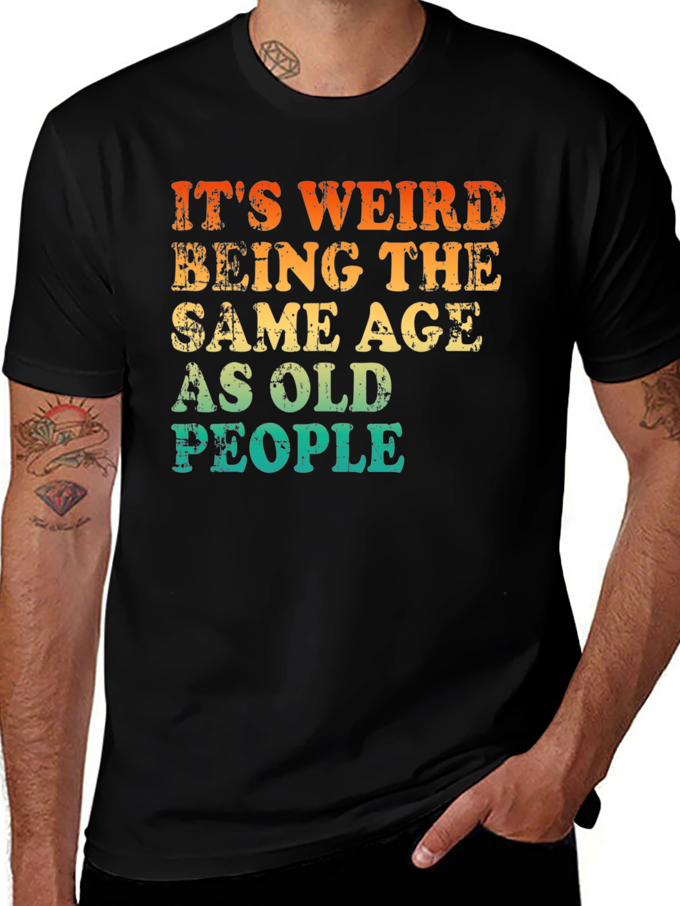 Variant 16 of Funny Old People Graphic Tee