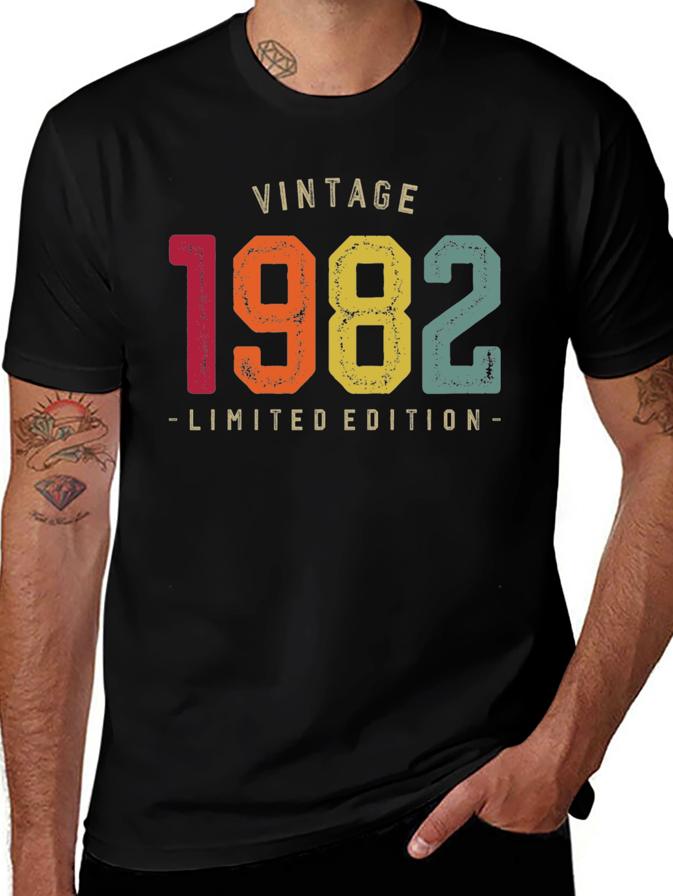 Variant 25 of Vintage 1982 Limited Edition T-Shirt
