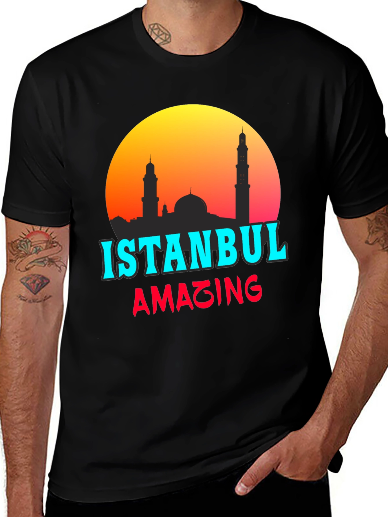 Variant 12 of Istanbul Amazing Graphic Tee