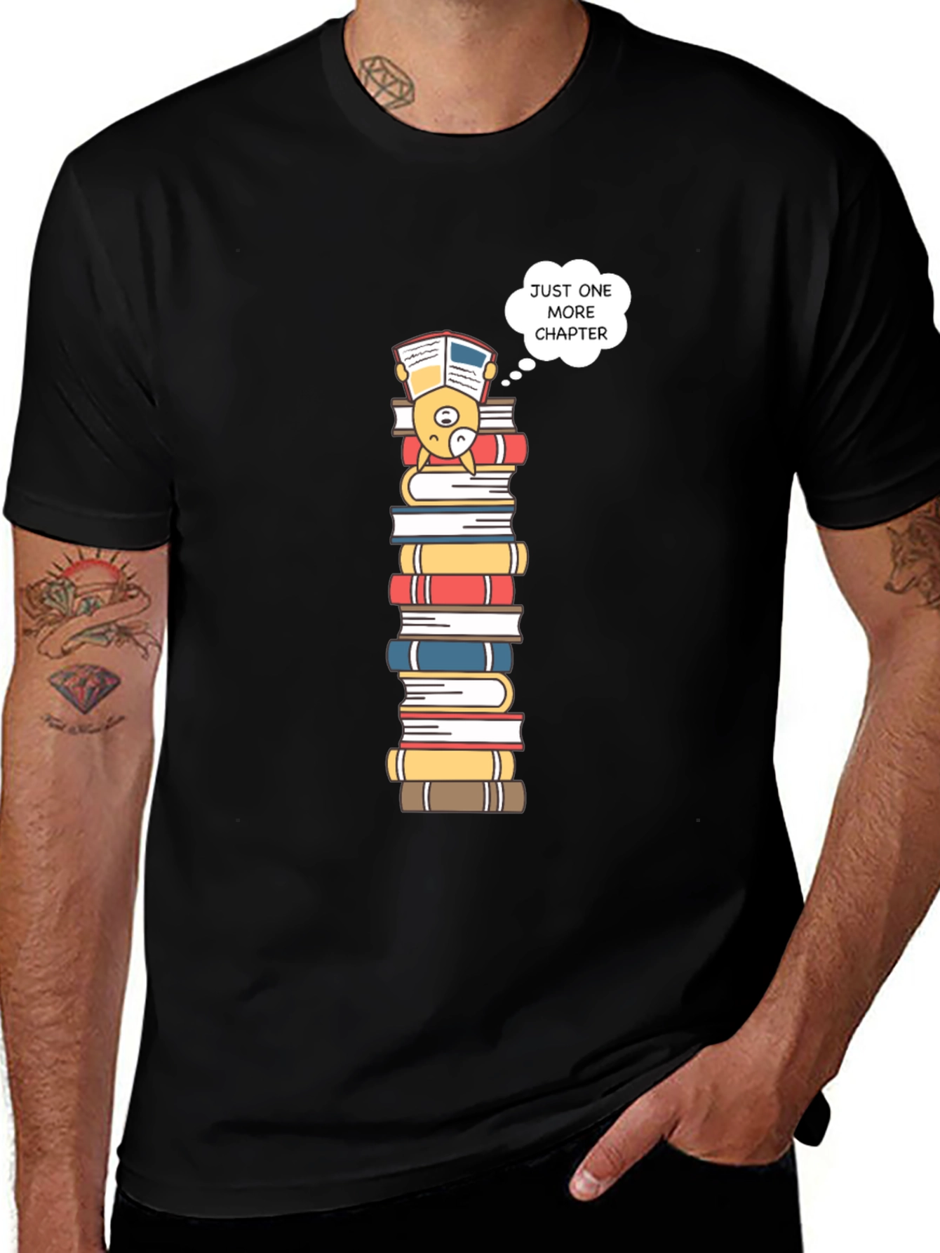 Variant 29 of Just One More Chapter Black T-Shirt