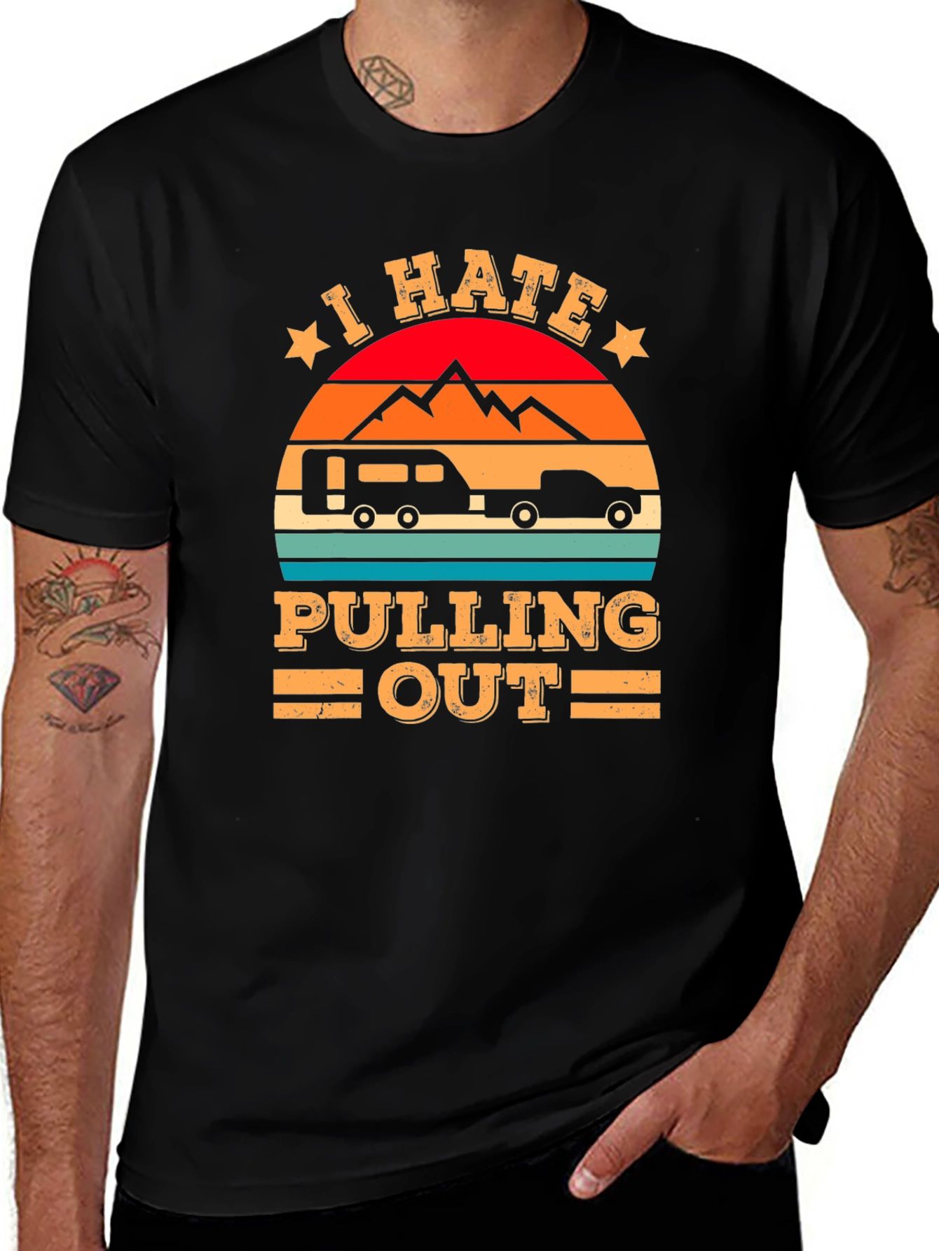 Variant 16 of I Hate Pulling Out Camping T-Shirt