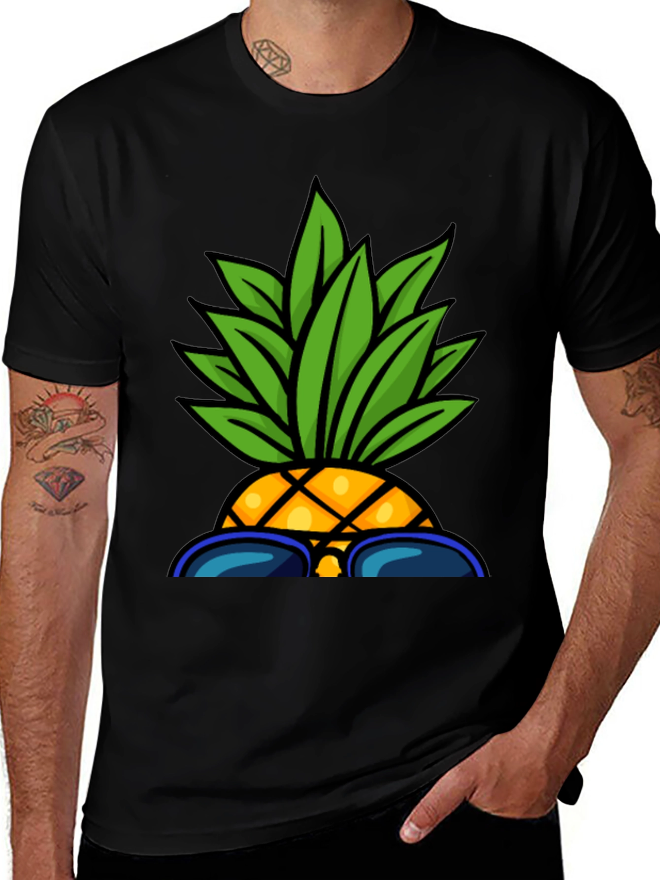 Variant 7 of Cool Pineapple Graphic Tee