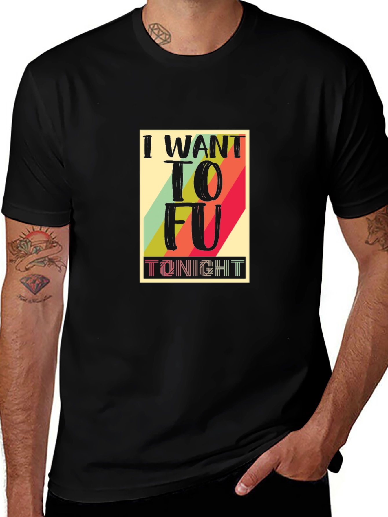 Variant 30 of I Want Tofu Tonight Graphic Tee