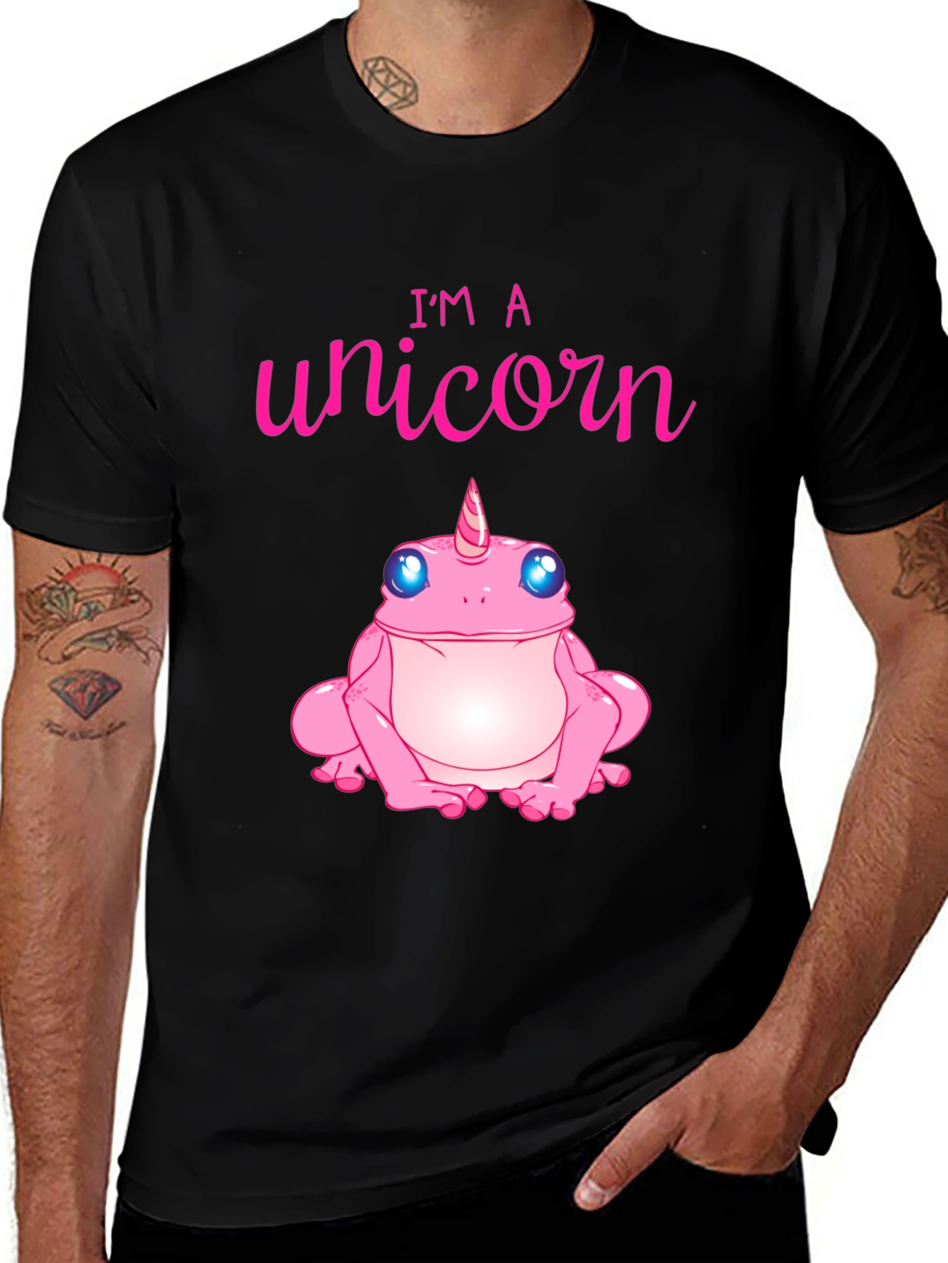 Variant 20 of I'm A Unicorn Frog T-Shirt - Funny Graphic Tee