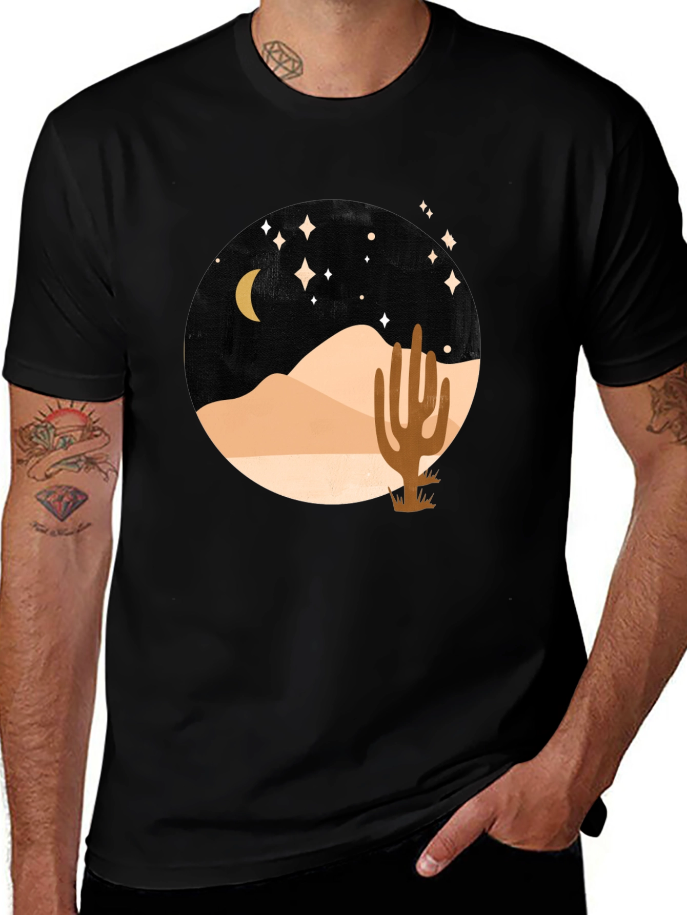Variant 29 of Desert Night Graphic Tee