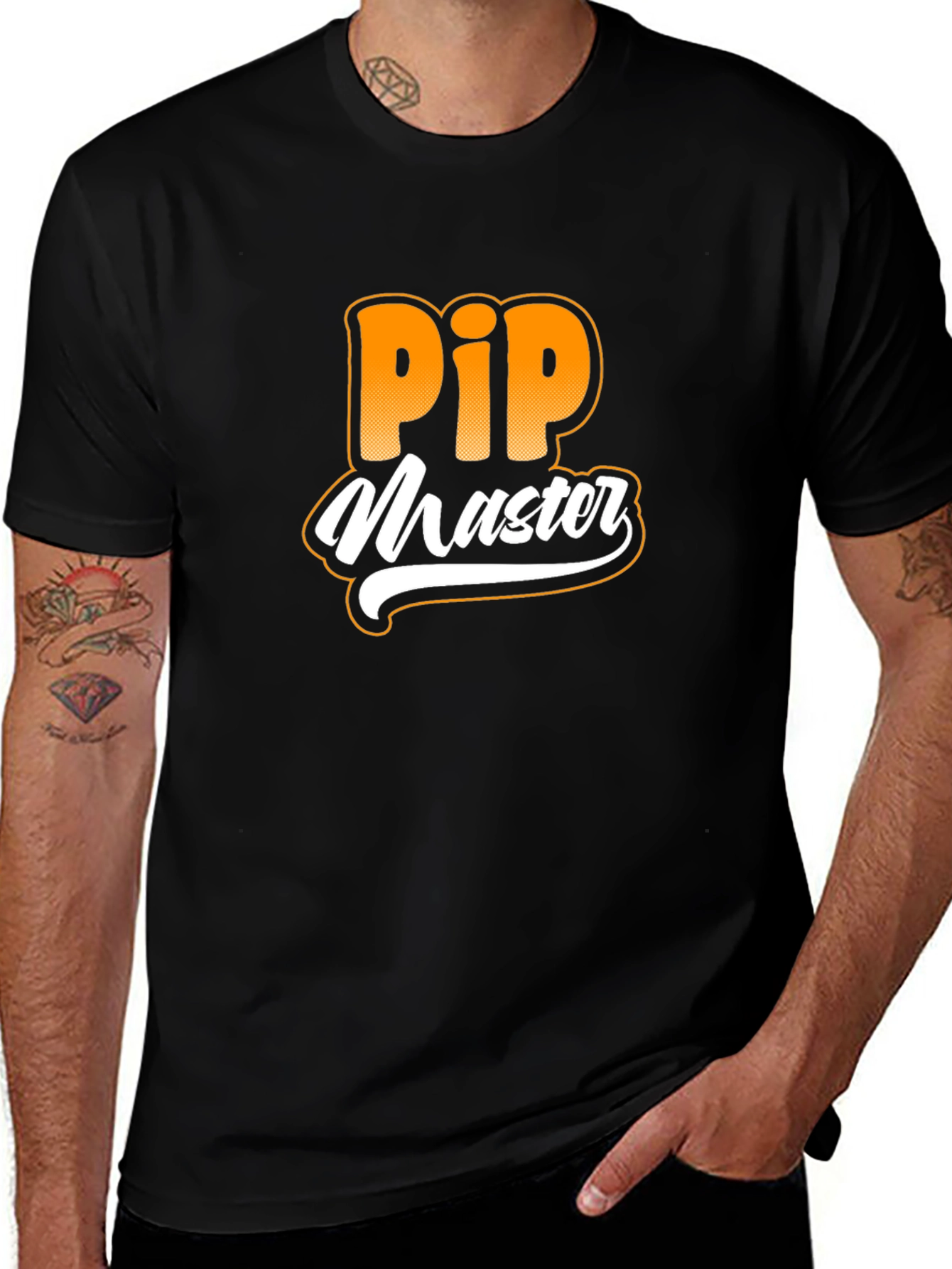 PIP Master Funny Black T-Shirt