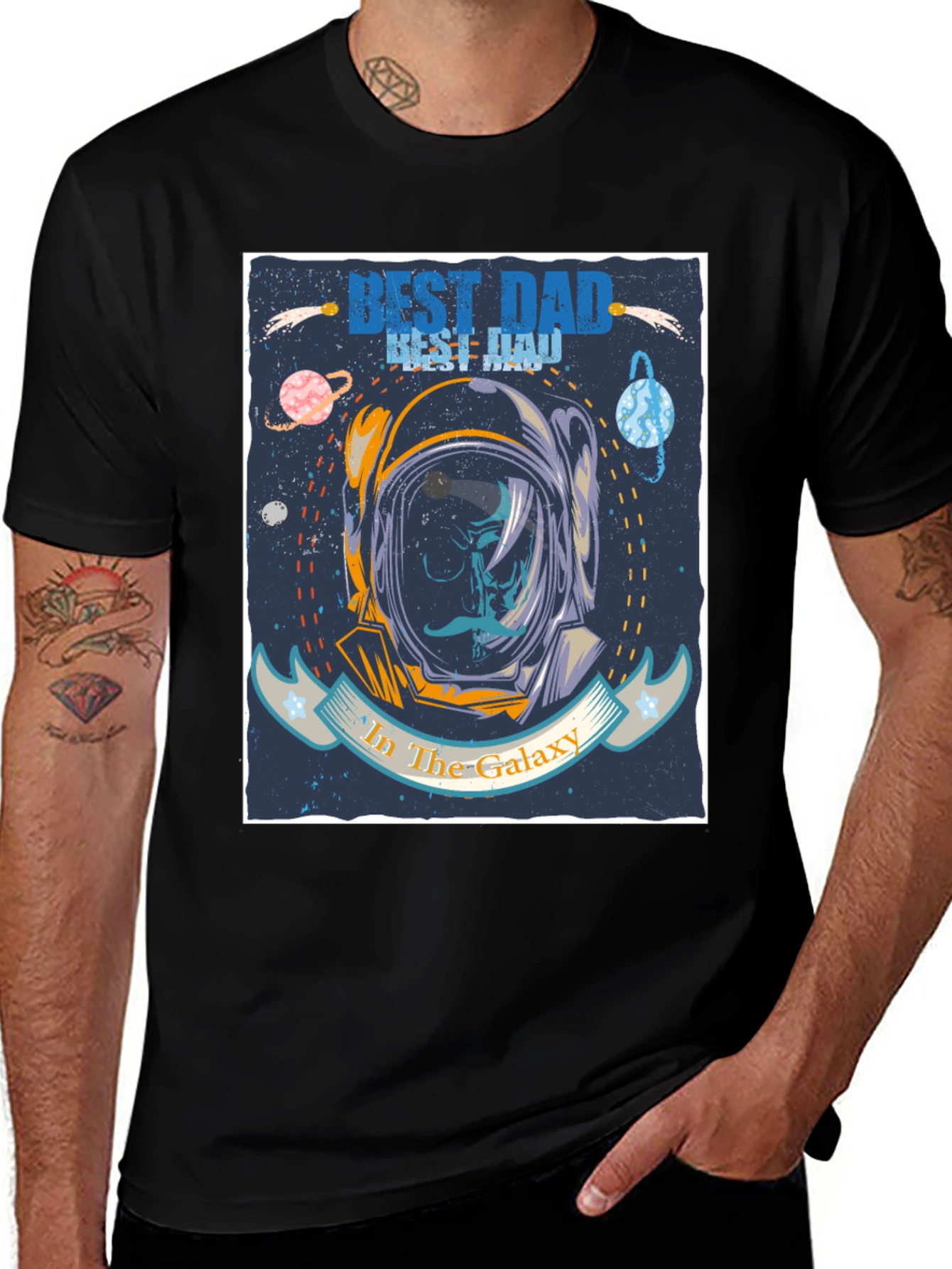 Best Dad in the Galaxy T-Shirt