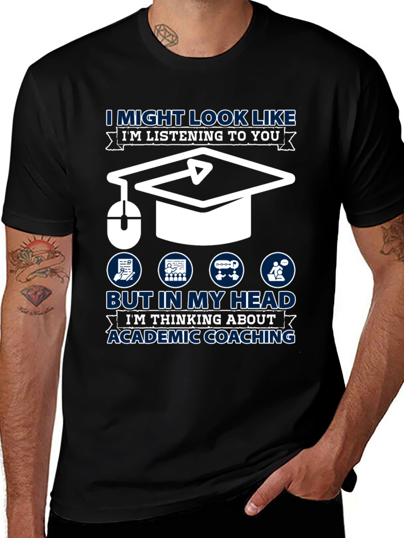 Variant 9 of Academic Coaching T-Shirt - Funny Gift for Coaches