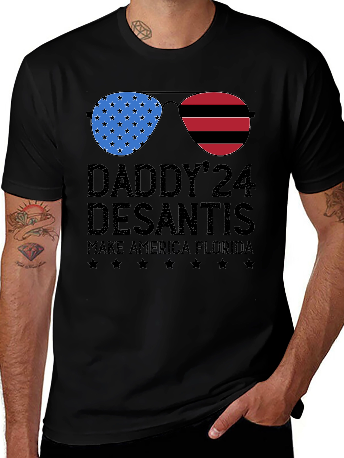 Daddy '24 DeSantis T-Shirt: Make America Florida!