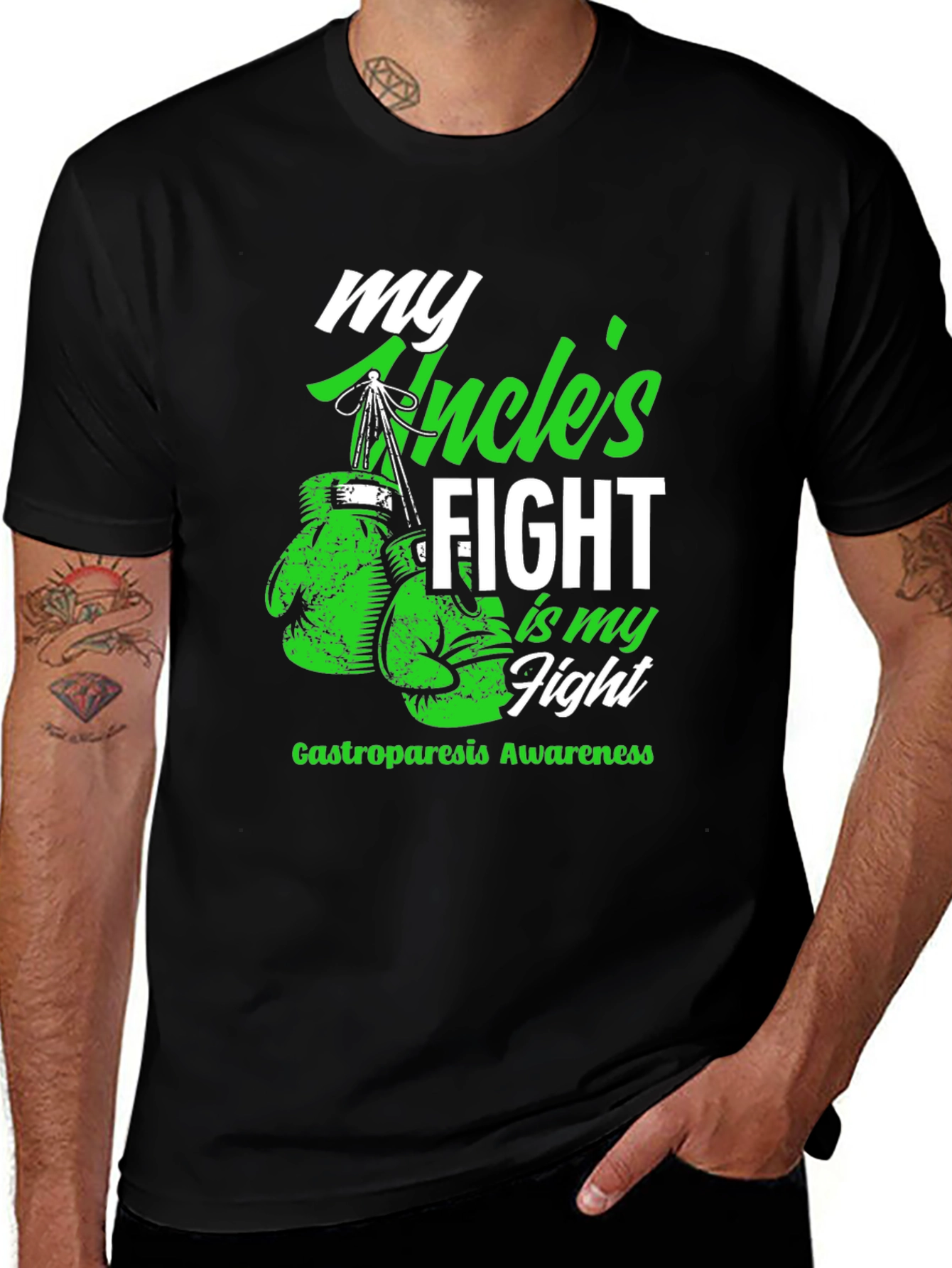 My Uncle's Fight Gastroparesis Awareness T-Shirt
