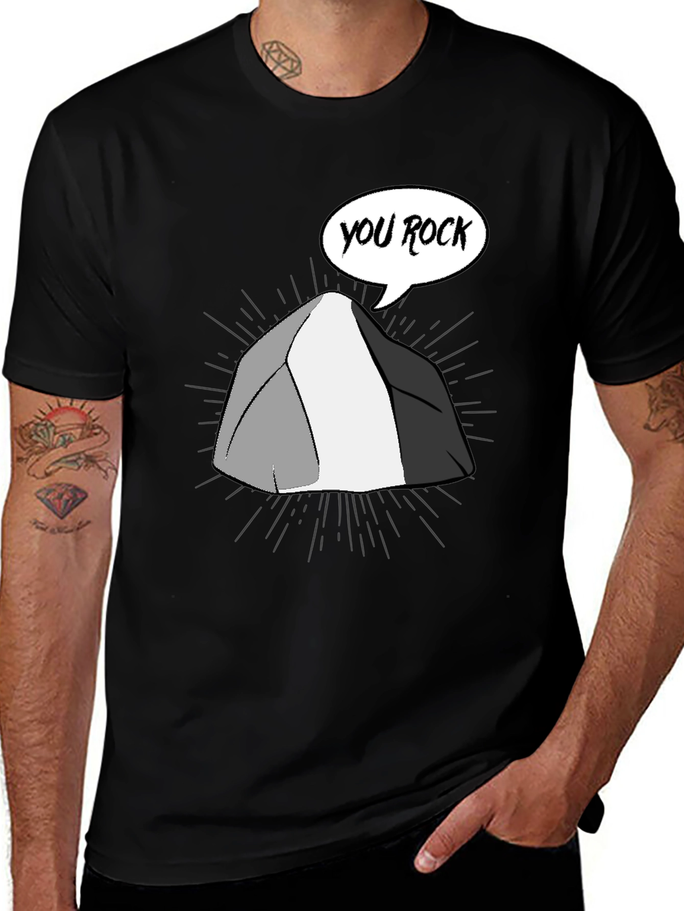 Variant 10 of You Rock Funny Graphic T-Shirt