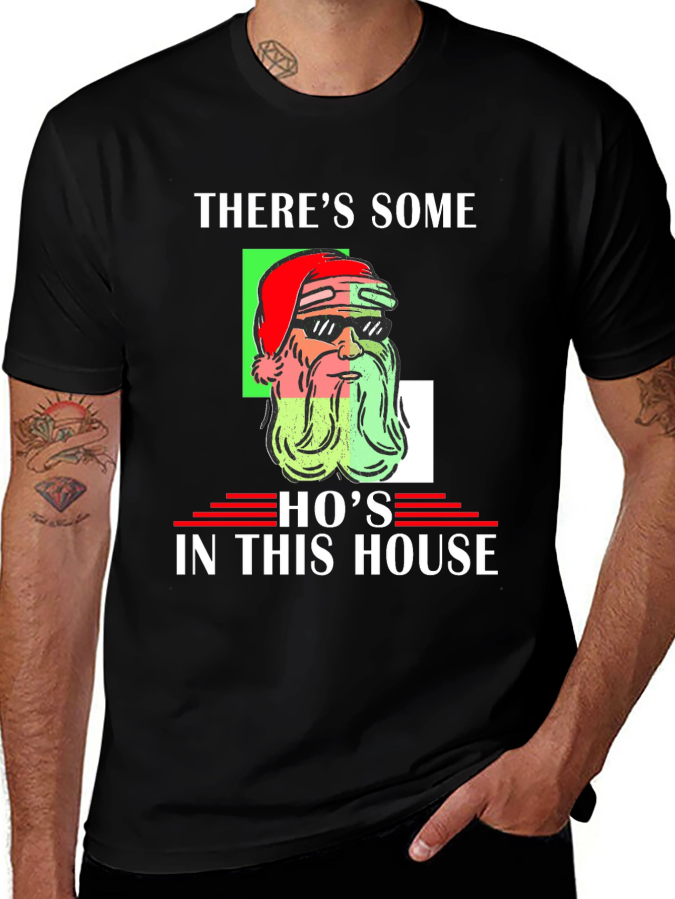 Ho's In This House Christmas T-Shirt