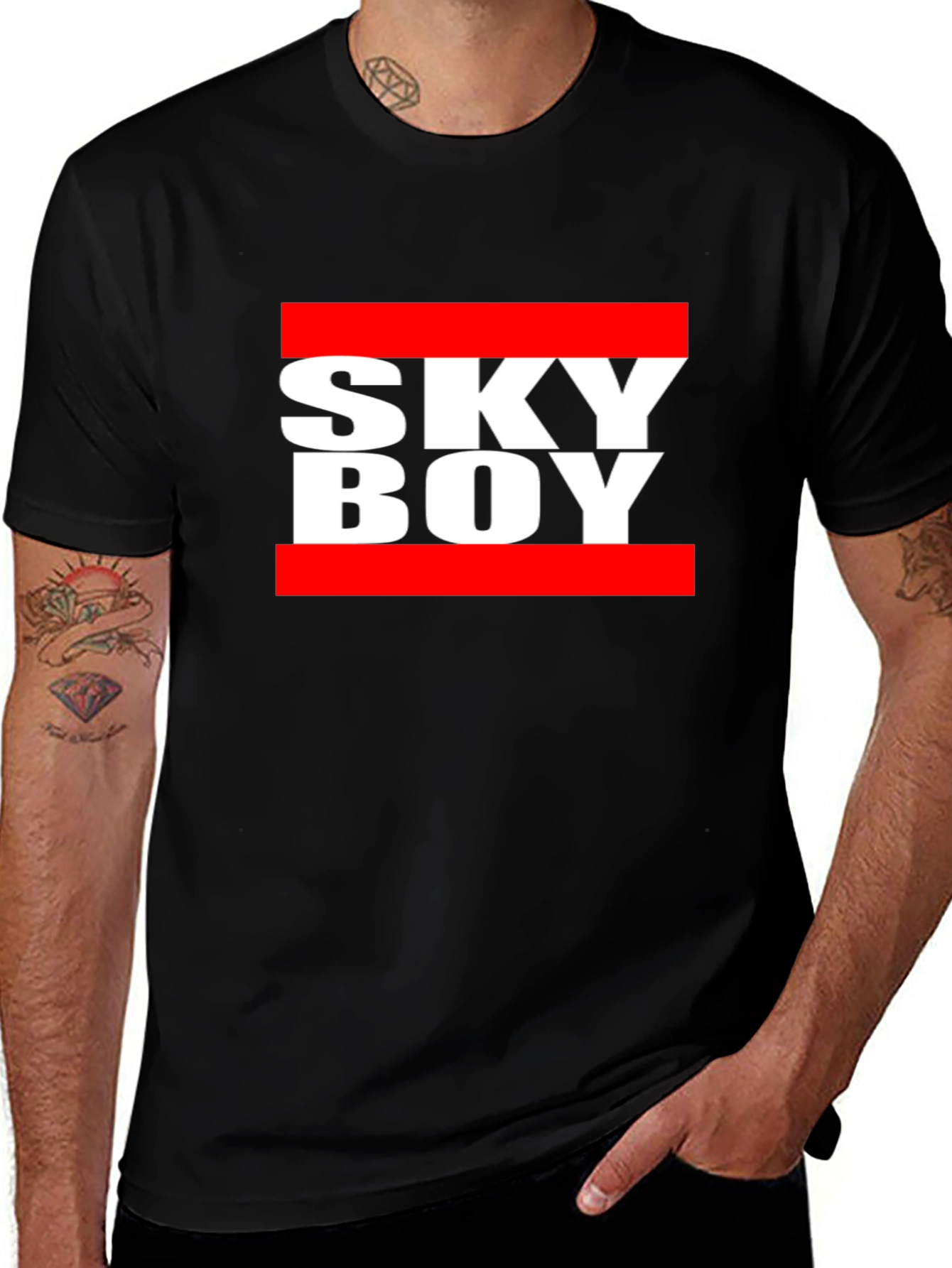 Variant 23 of Sky Boy Graphic Tee - Cool Cotton Comfort