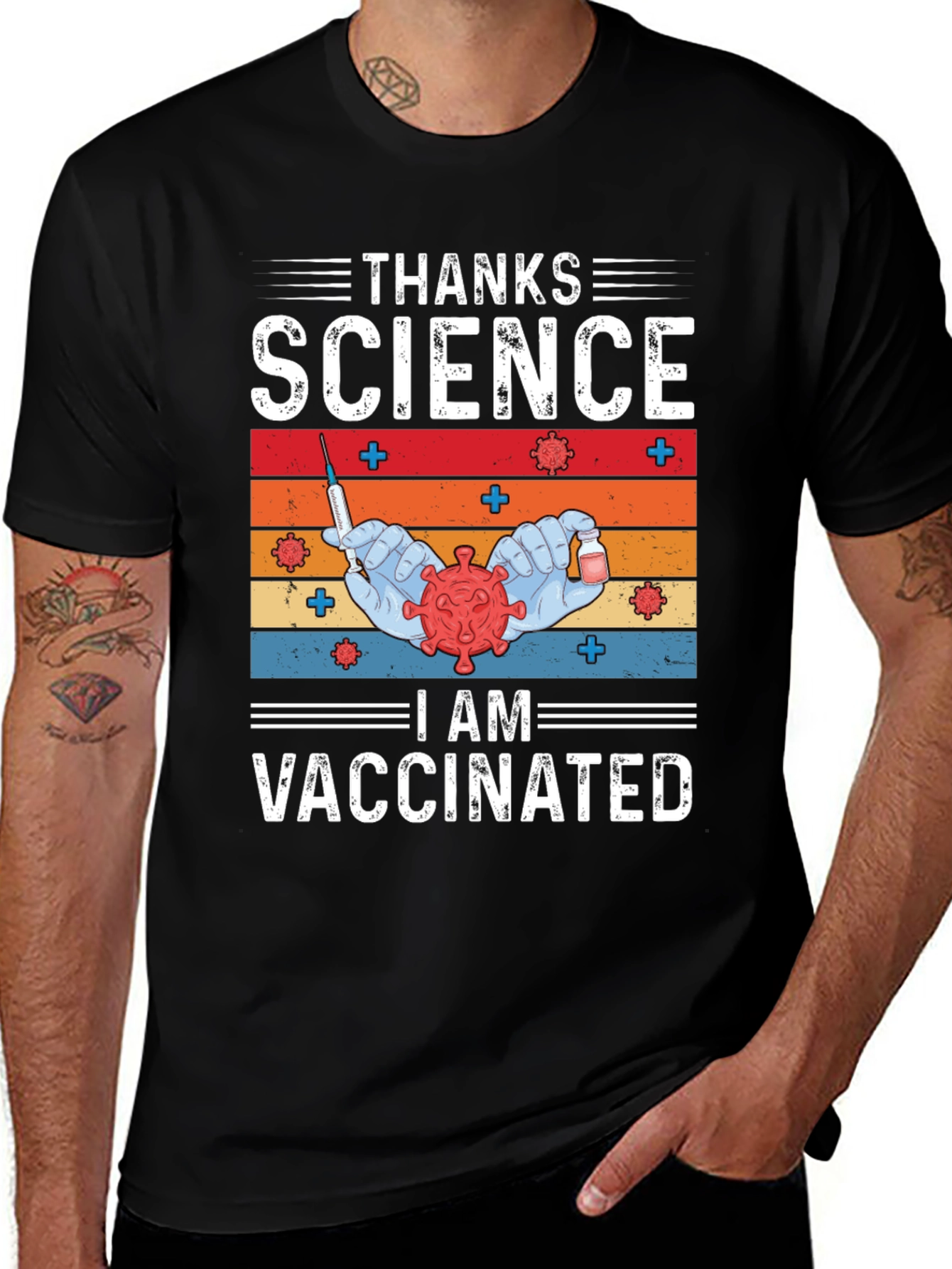 Thanks Science I am Vaccinated T-Shirt