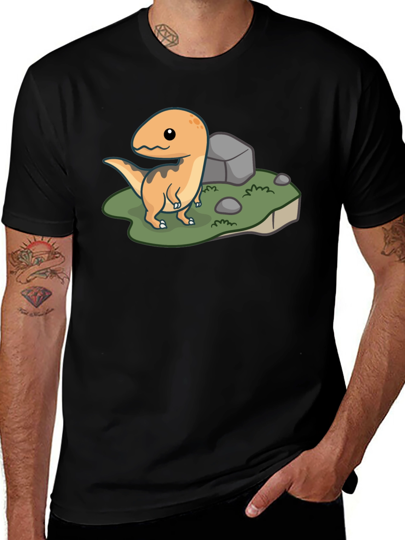 Variant 19 of Cute Dinosaur Graphic T-Shirt