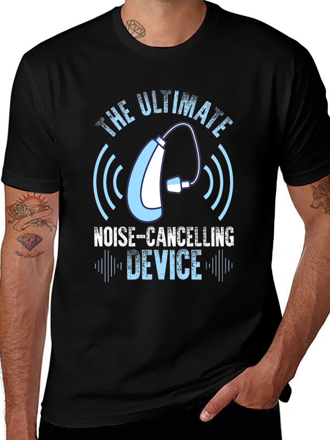 The Ultimate Noise-Cancelling Device T-Shirt