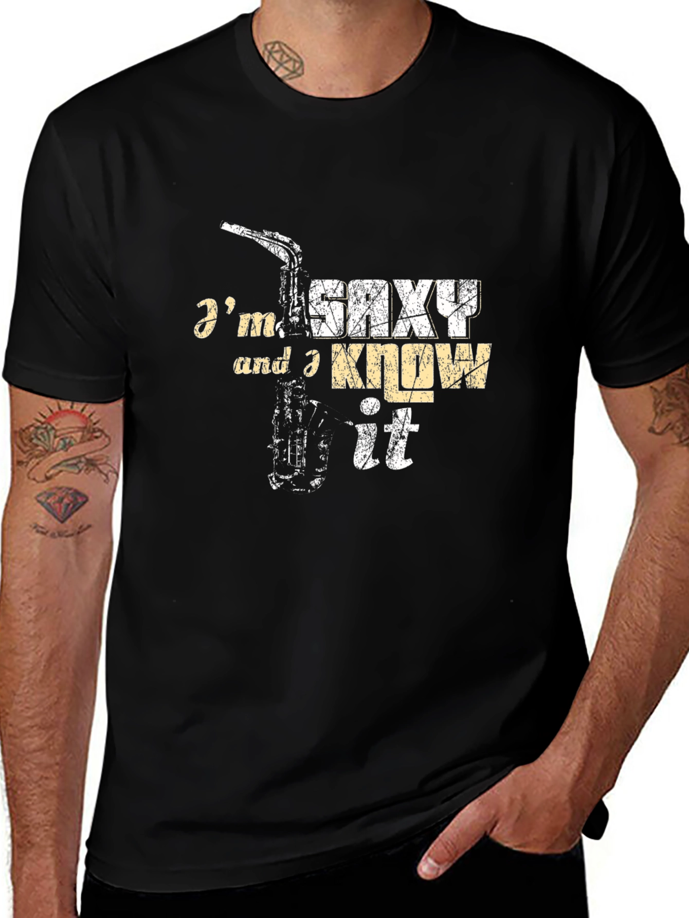 Variant 13 of I'm Saxy and I Know It T-Shirt