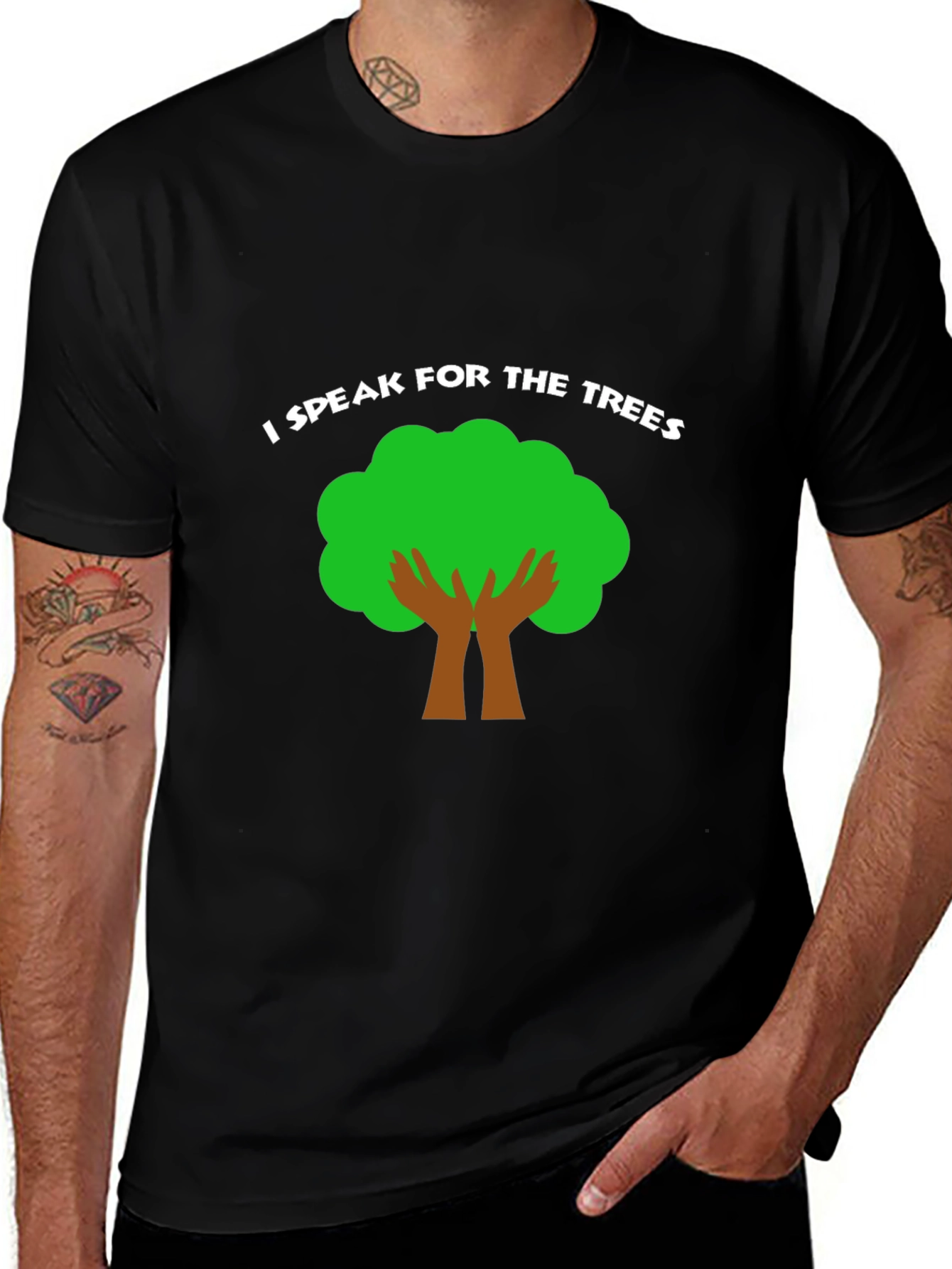 Variant 30 of I Speak for the Trees Graphic Tee