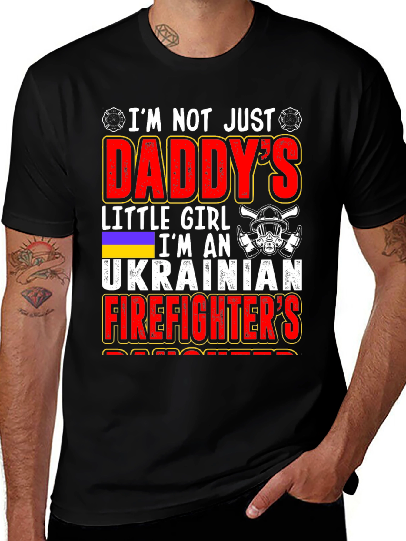 Ukrainian Firefighter's Daughter T-Shirt
