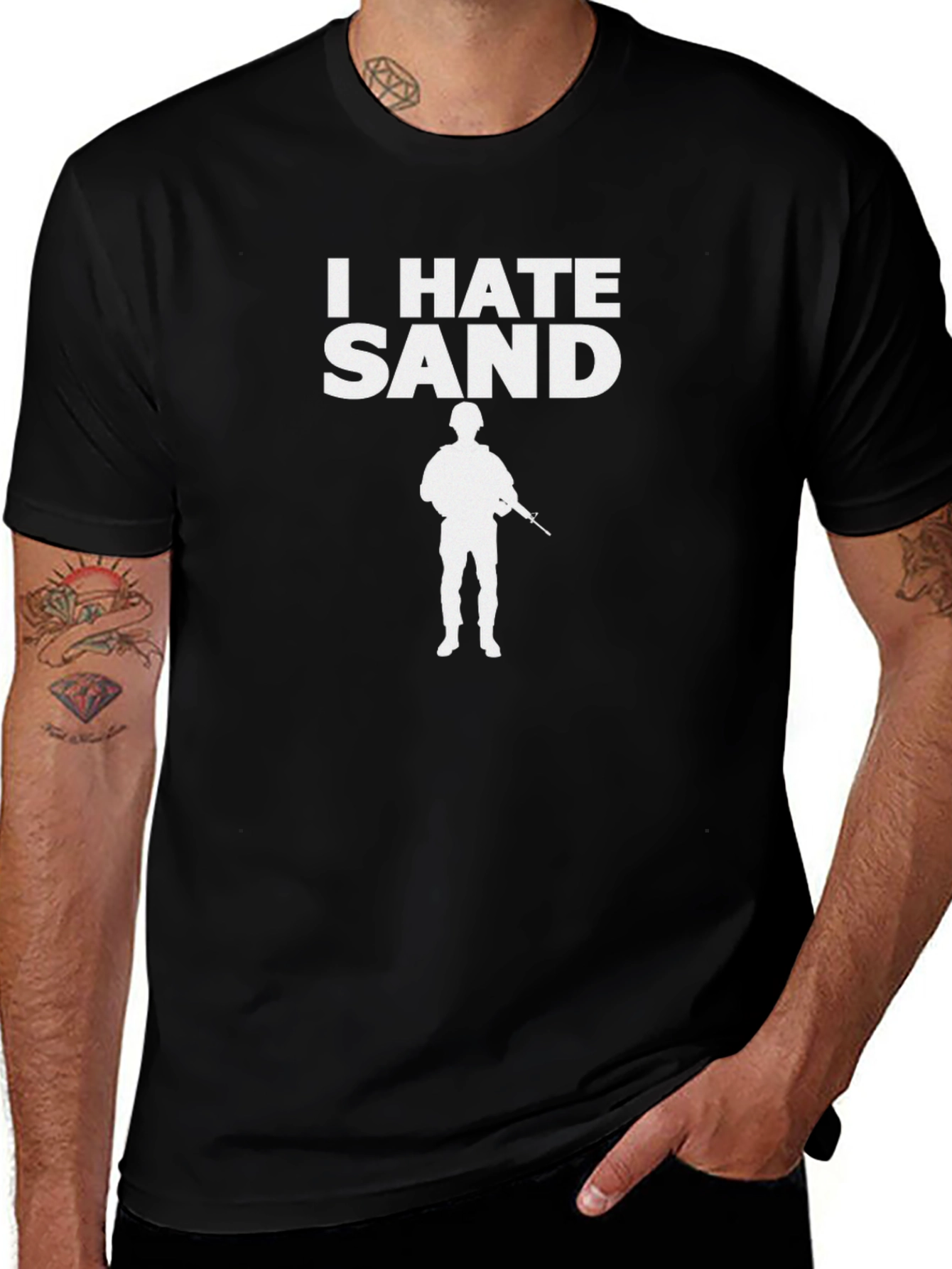 Variant 13 of I Hate Sand T-Shirt