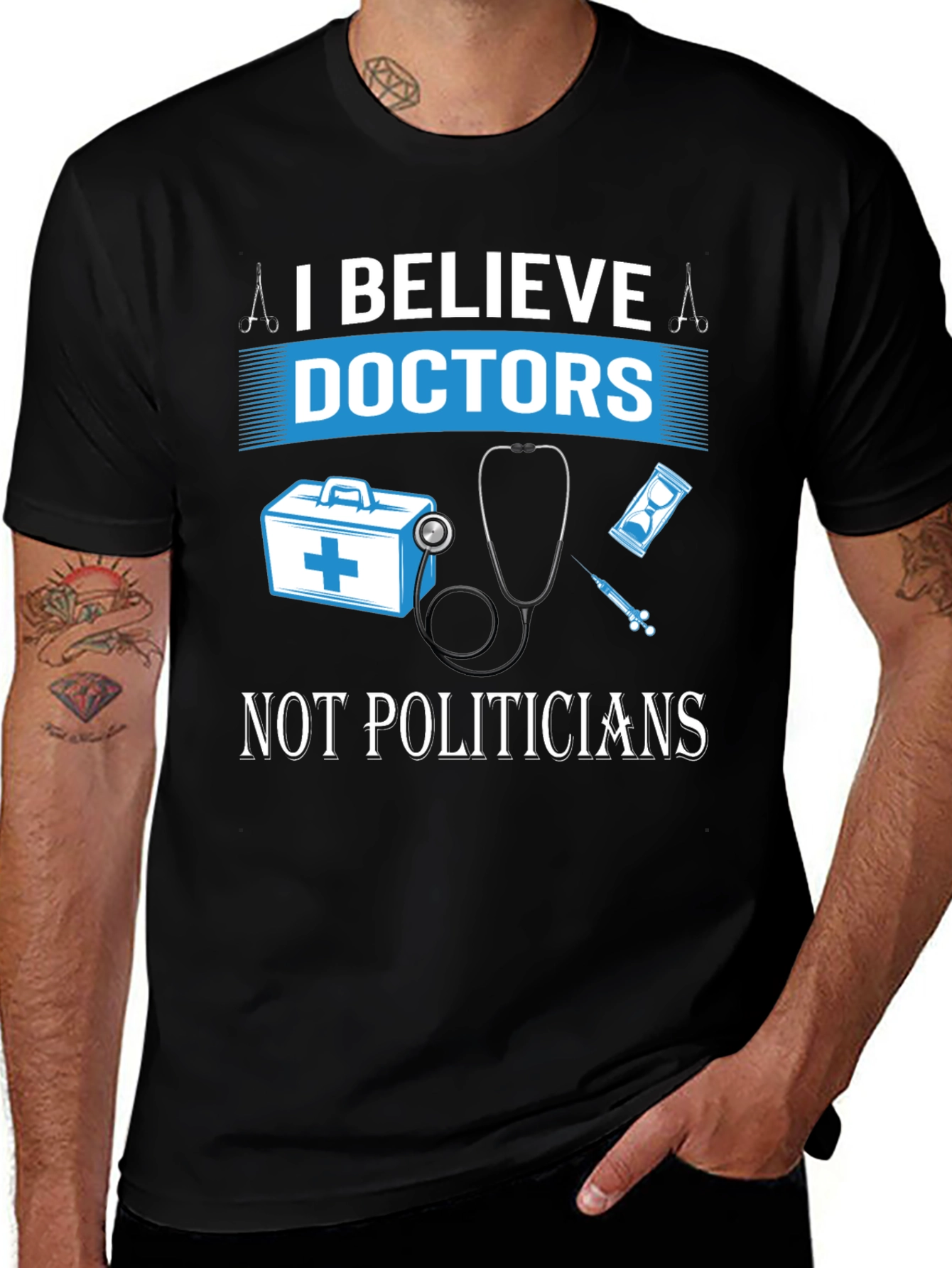 Variant 11 of I Believe Doctors T-Shirt