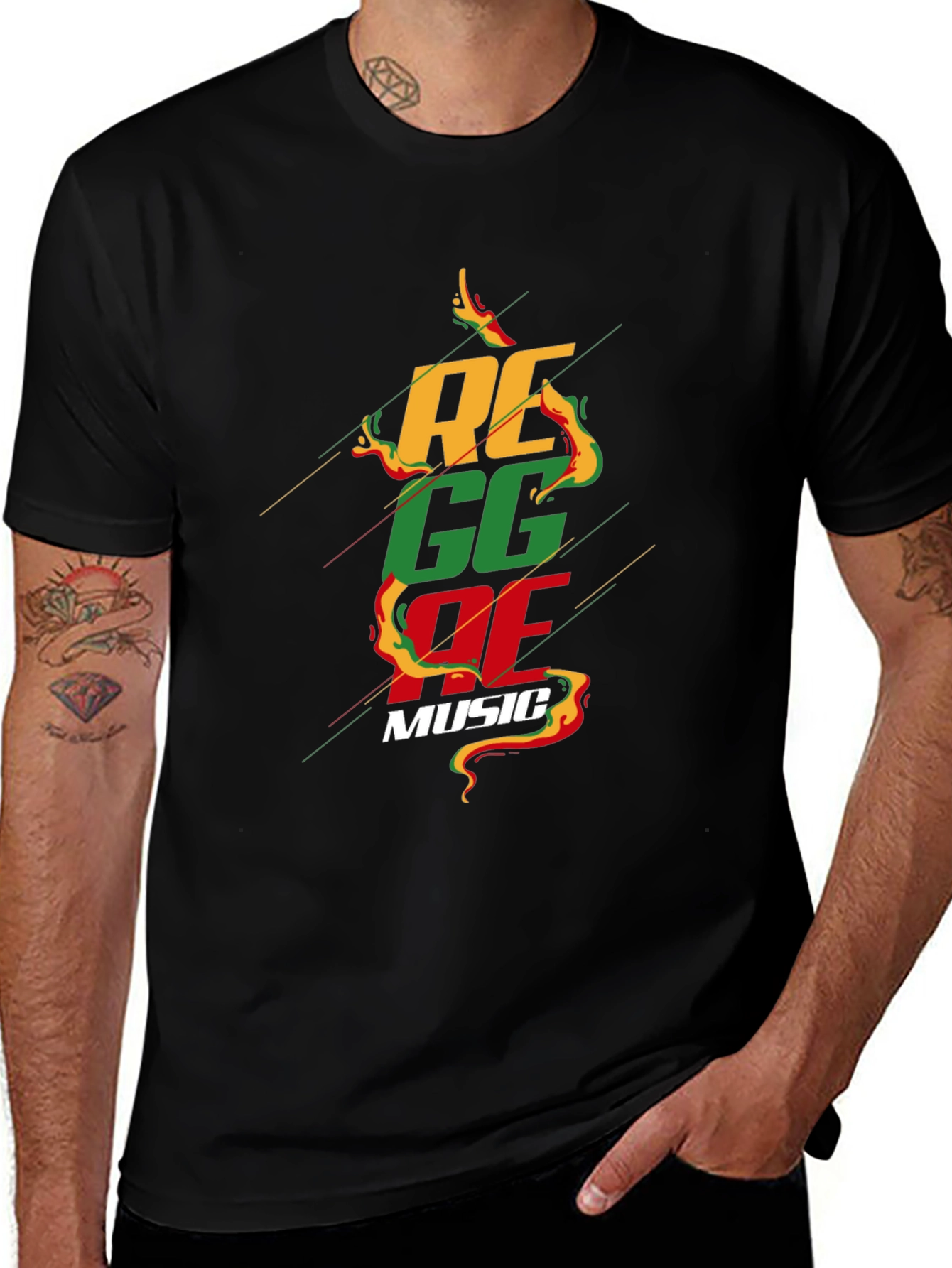 Variant 14 of Reggae Music T-Shirt